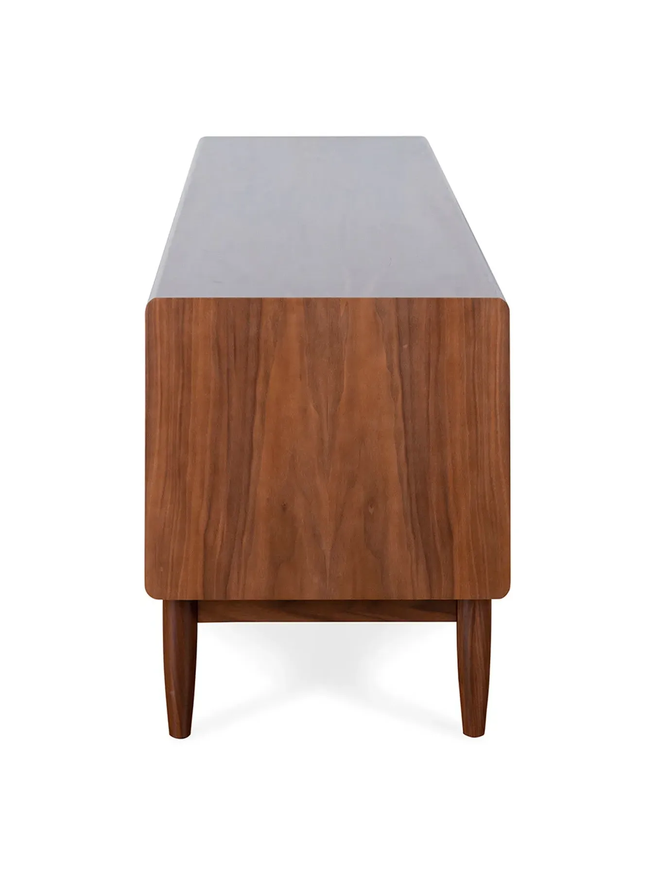 AV Unit with Storage - Walnut, Wood