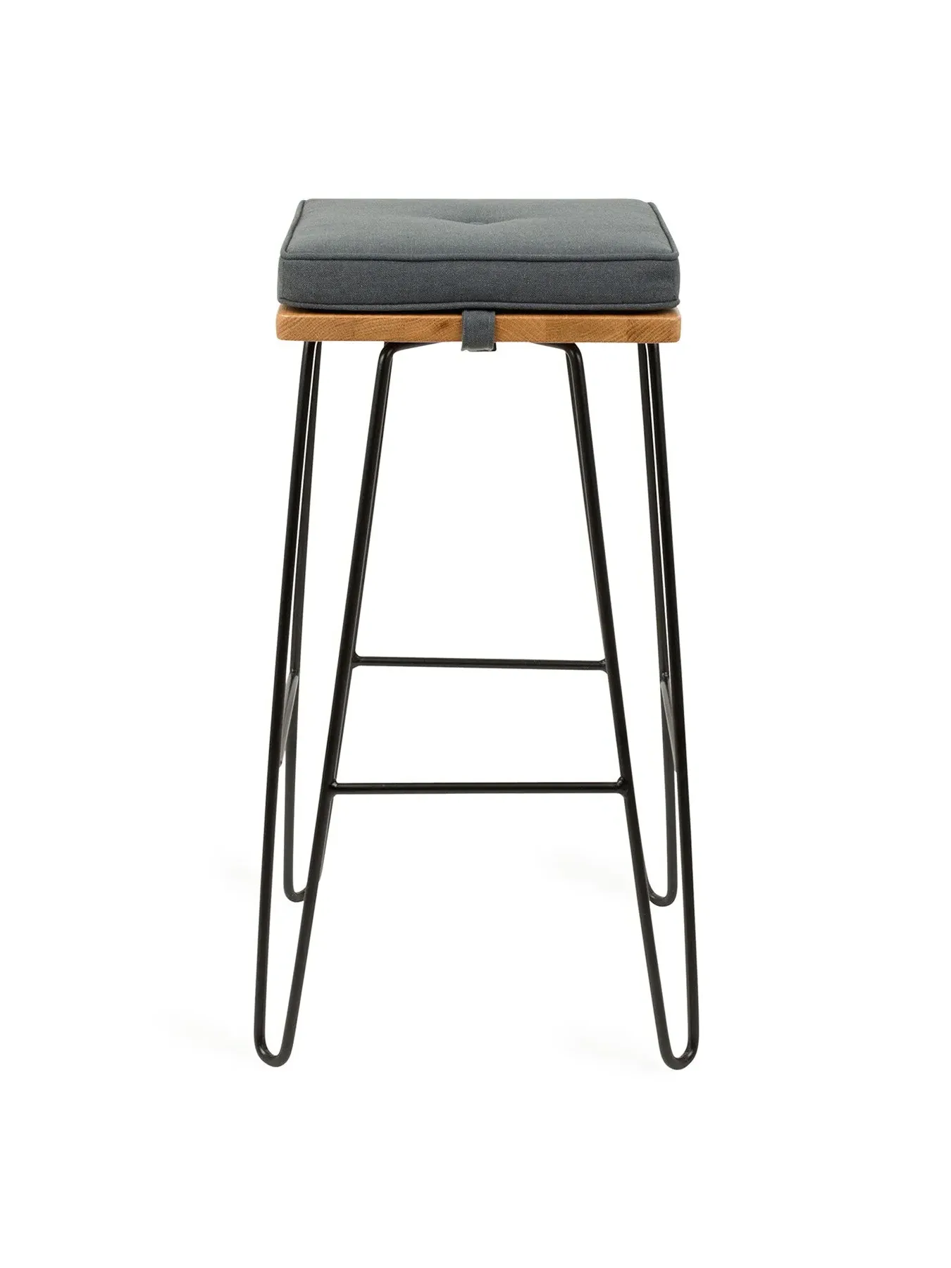 Bar Stool Cushion - Grey