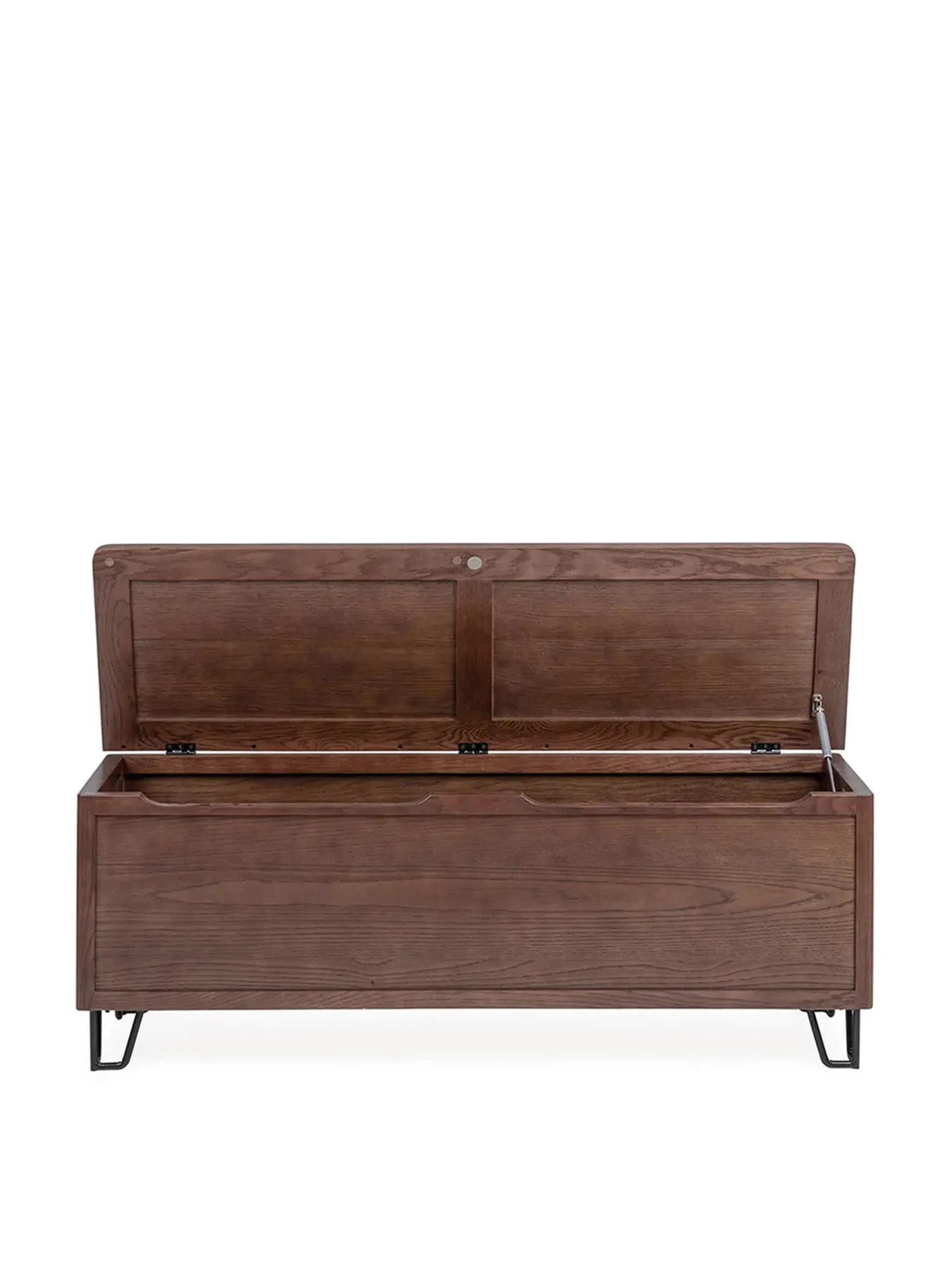 Blanket Box with Storage - Brown, Dark Wood