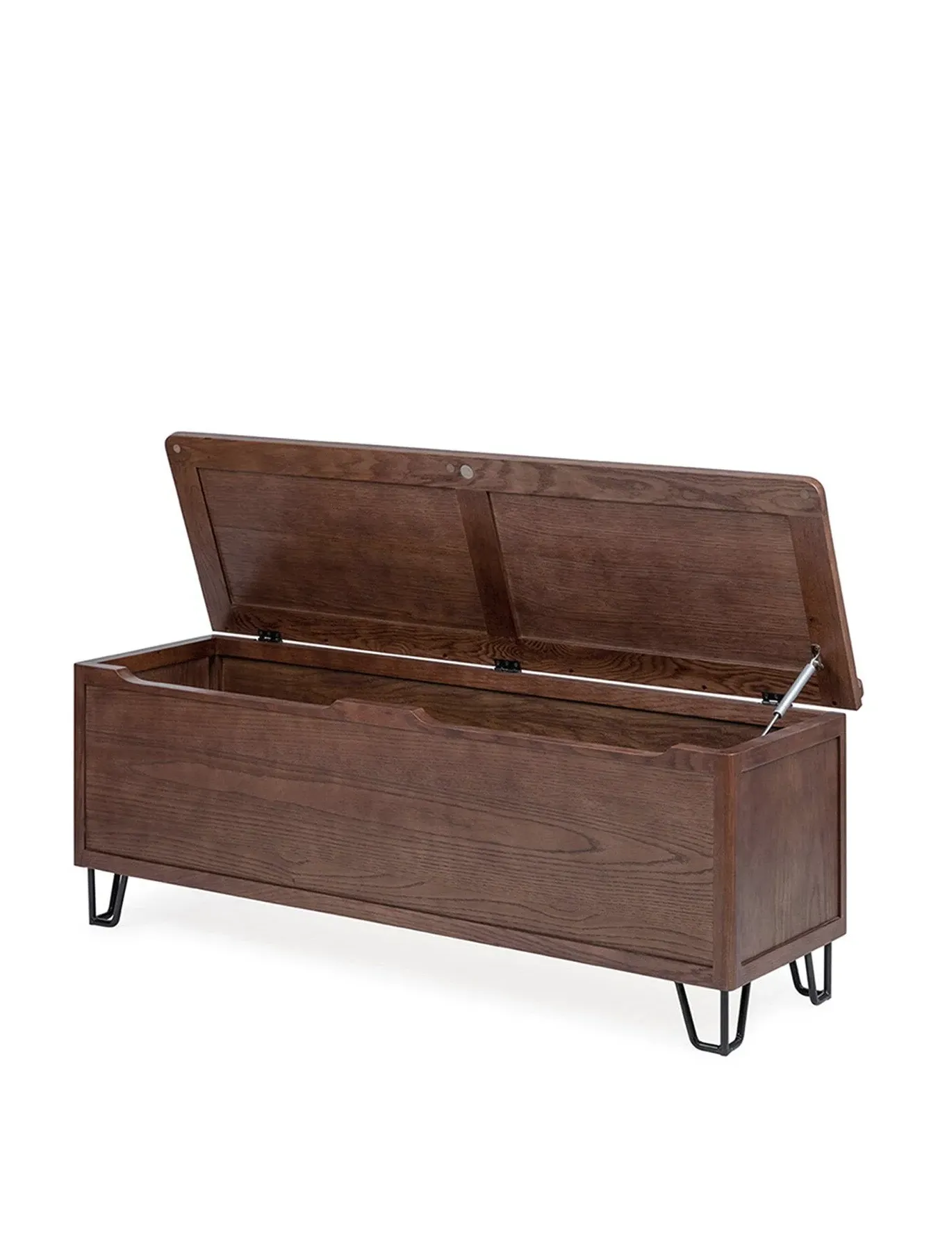 Blanket Box with Storage - Brown, Dark Wood