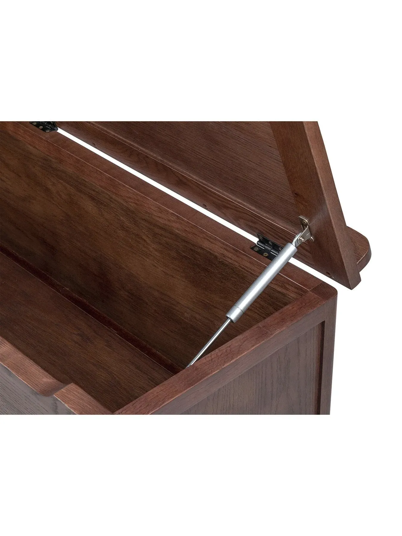 Blanket Box with Storage - Brown, Dark Wood