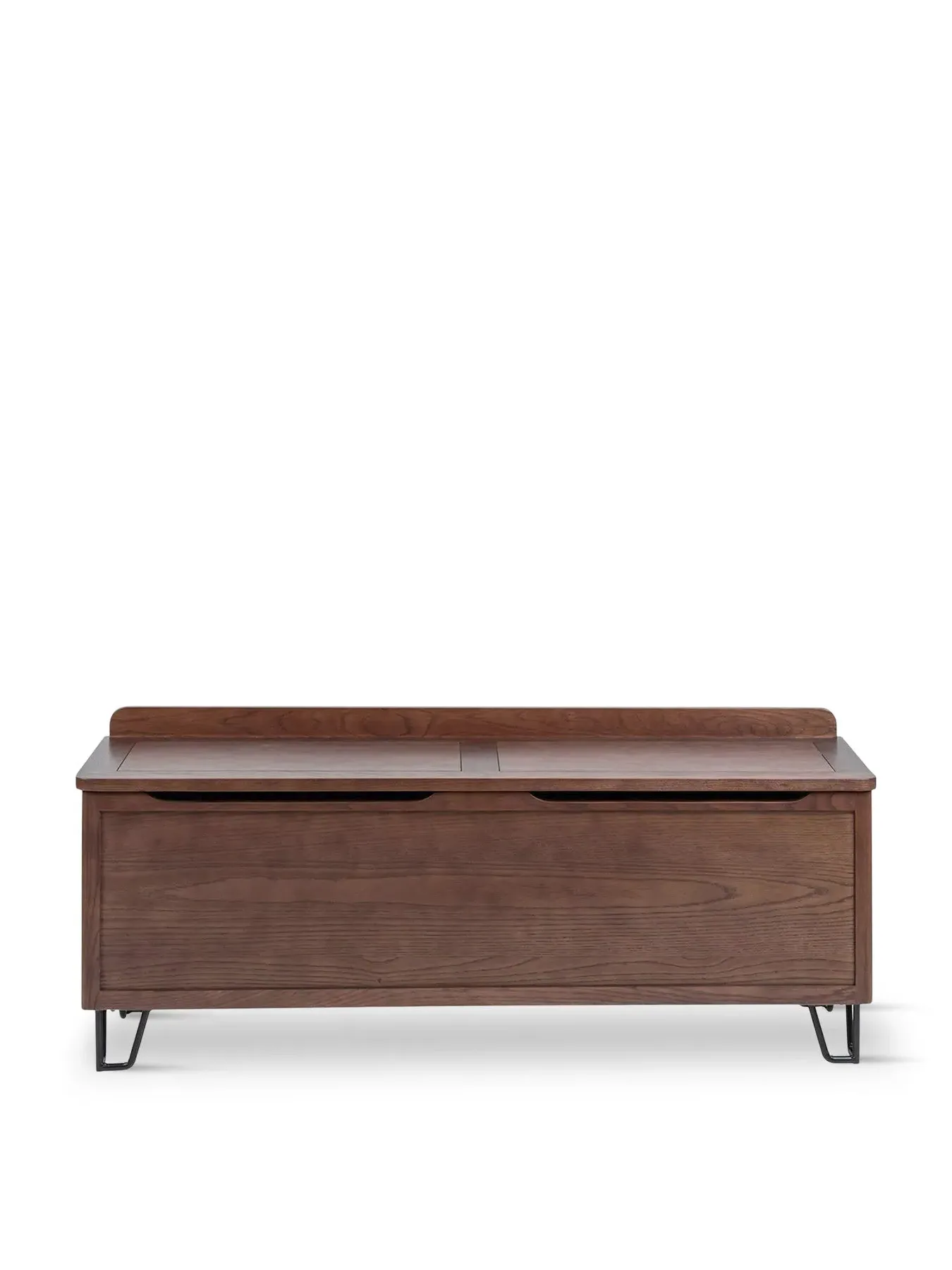 Blanket Box with Storage - Brown, Dark Wood image