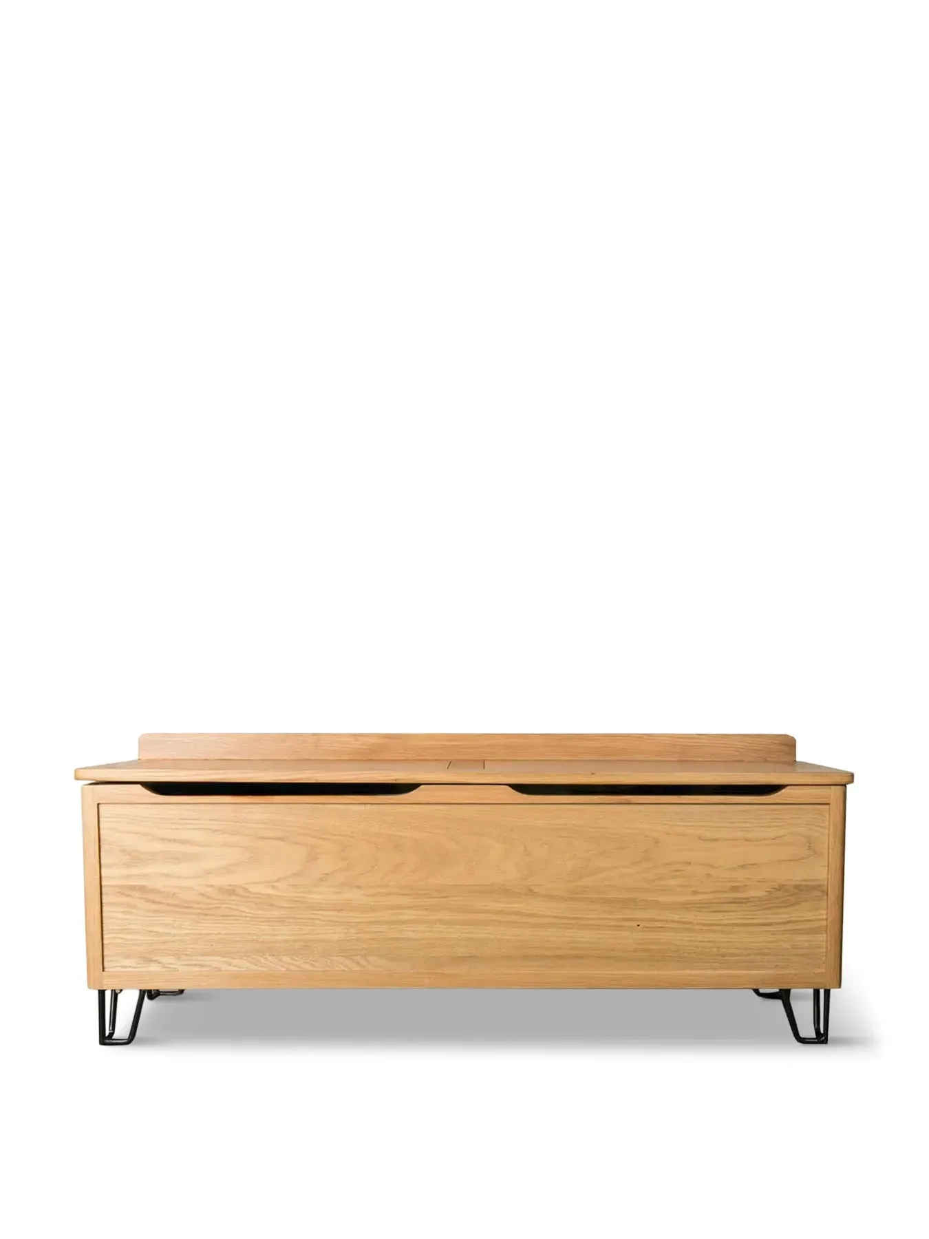 Blanket Box with Storage - Brown, Oak image