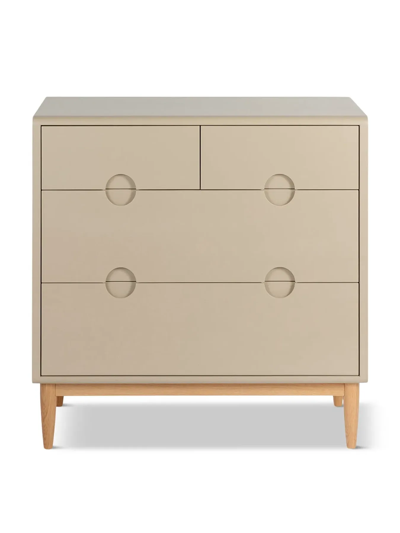 Chest of Drawers - Beige, Painted Wood image