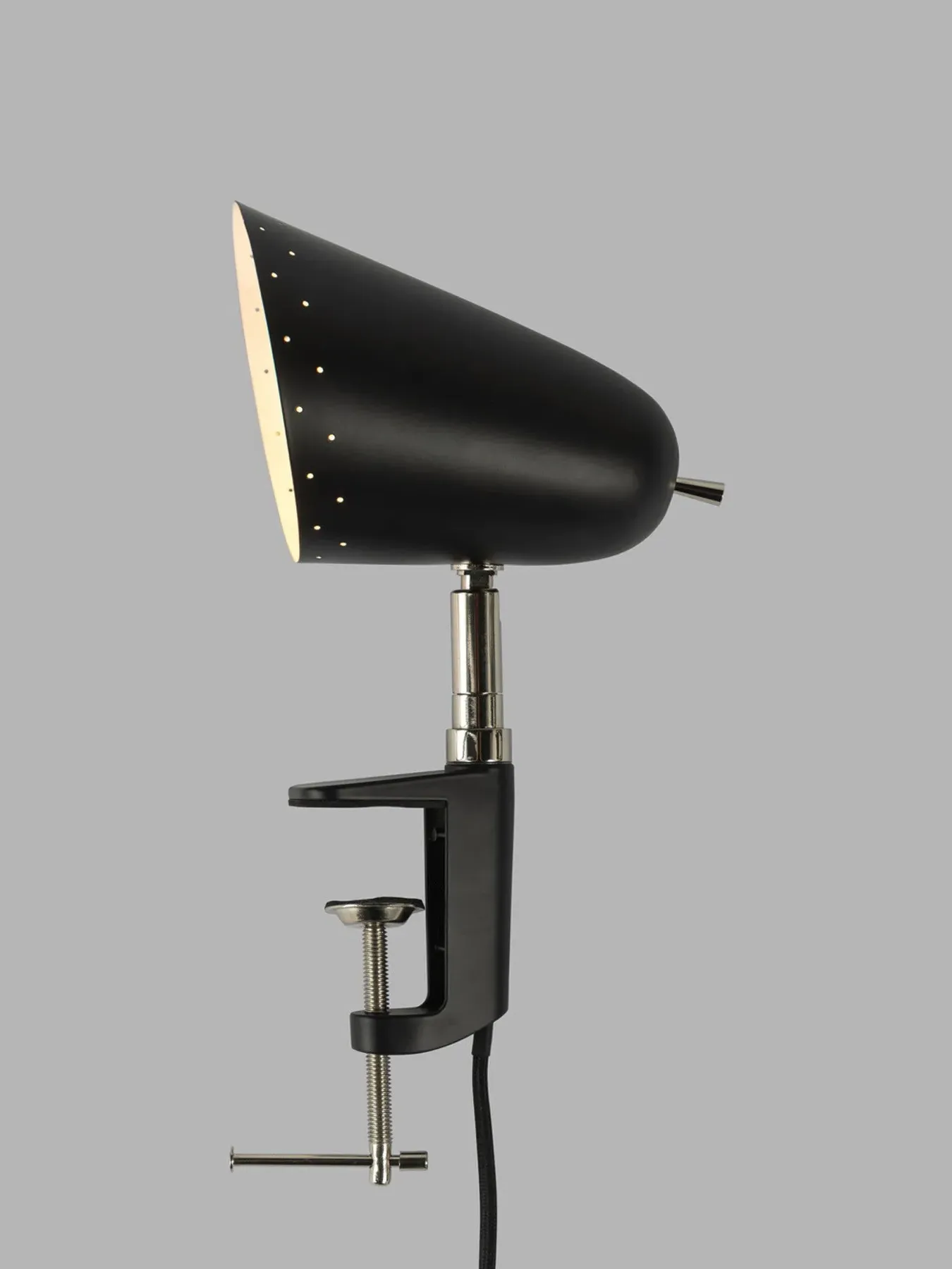 Clamp Wall Table Lamp - Black
