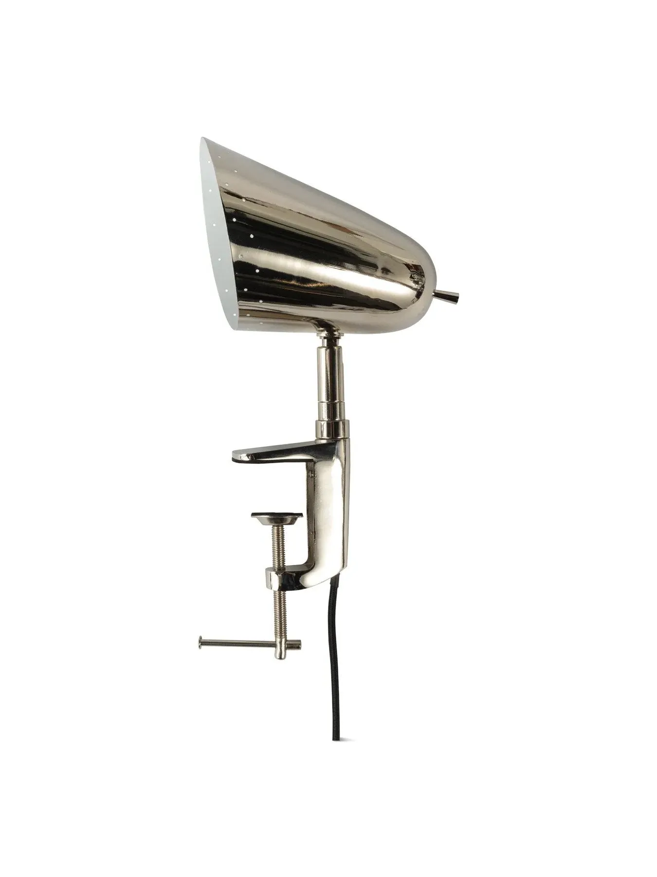 Clamp Wall Table Lamp - Silver, Chrome image