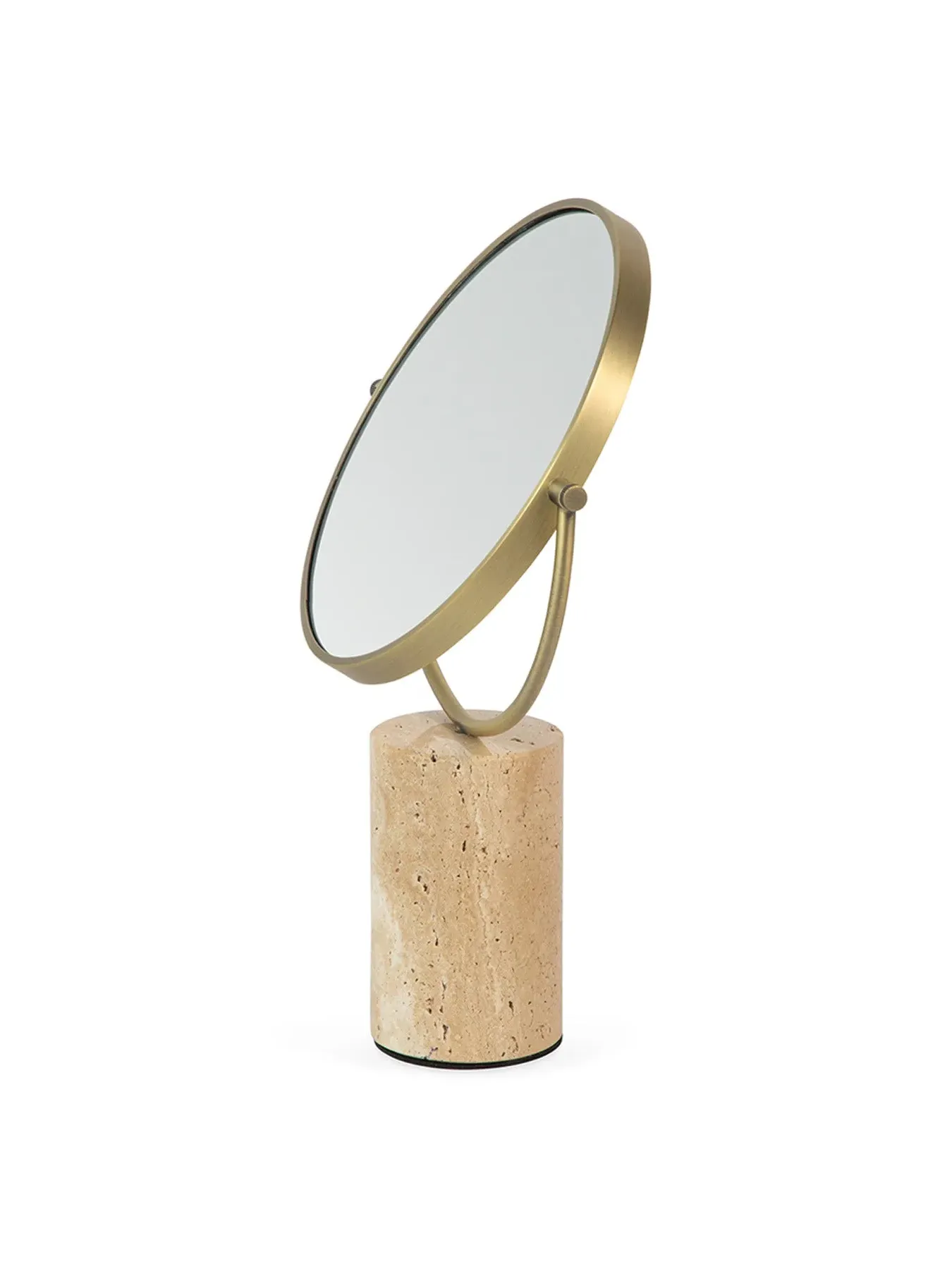 Column Vanity Mirror - Natural, Travertine