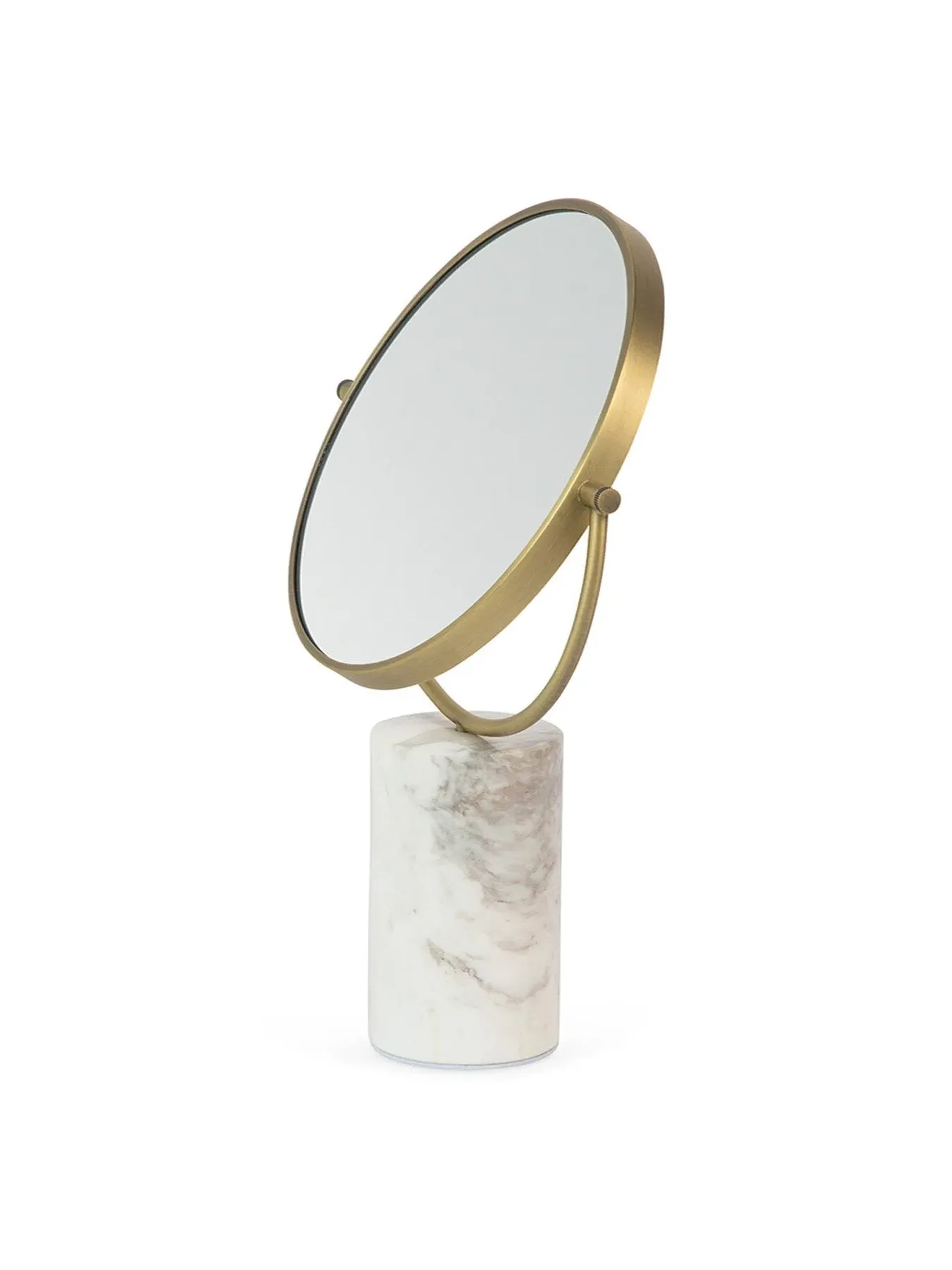 Column Vanity Mirror - Natural, Travertine