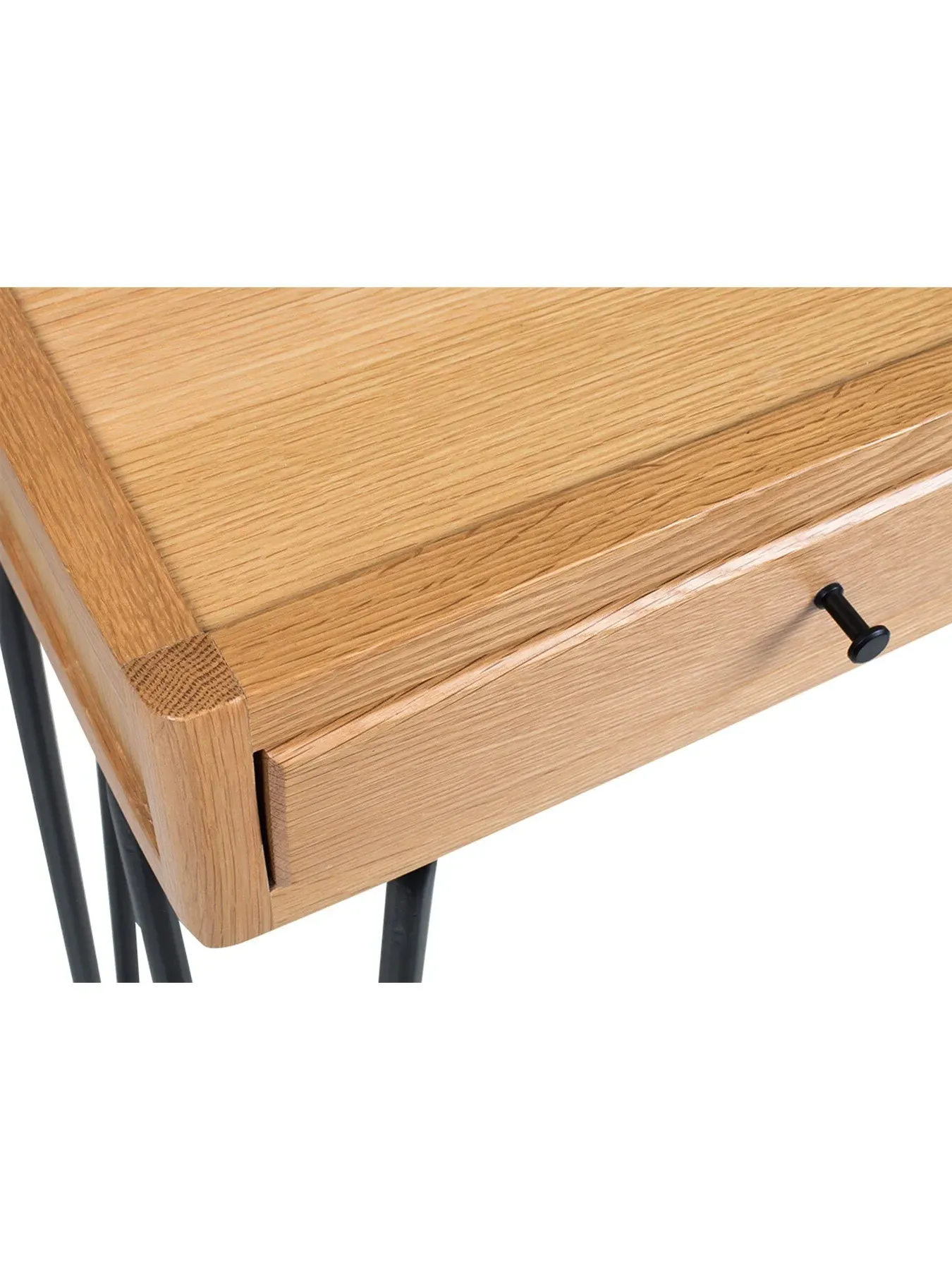 Console Table - Brown, Oak