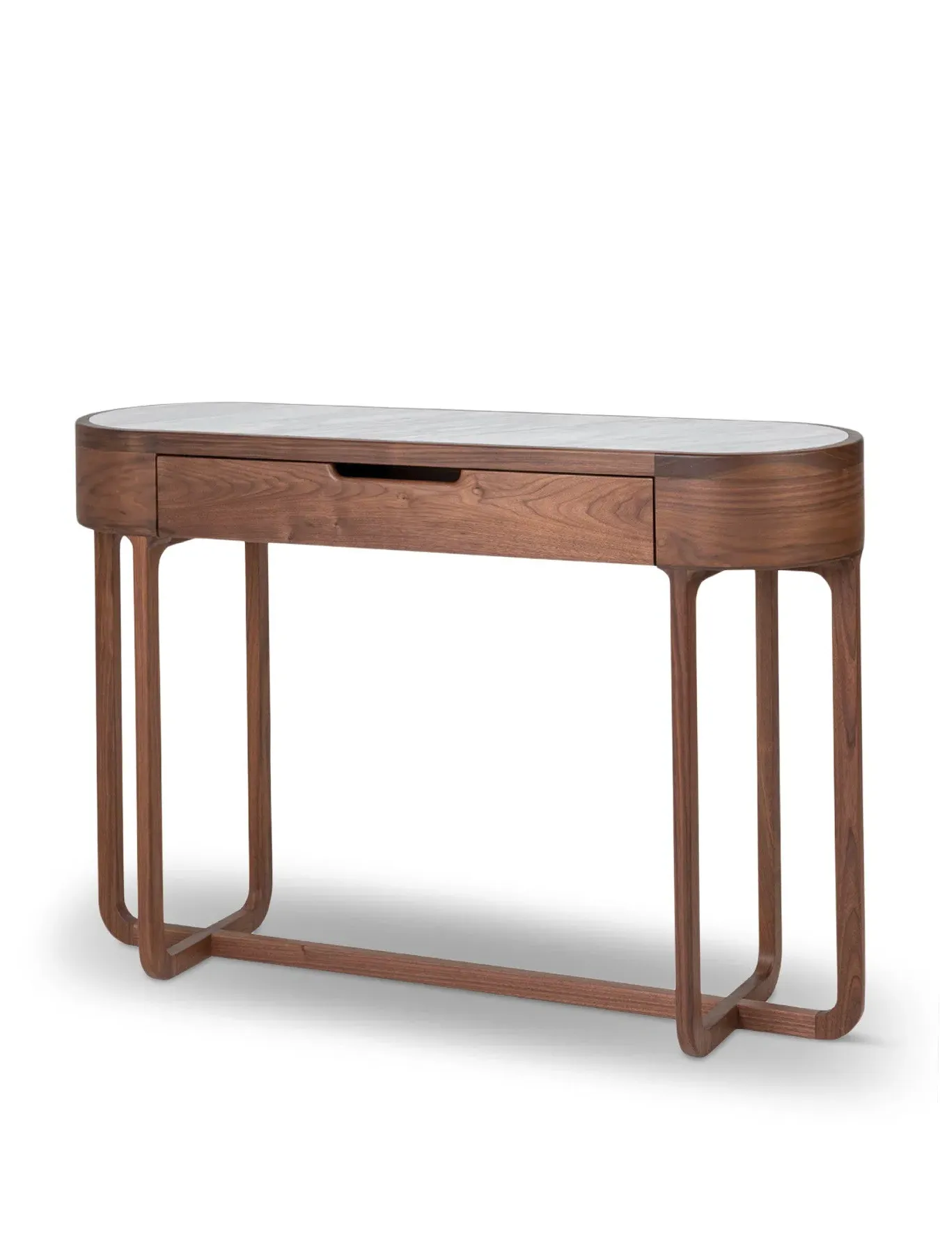 Console Table with Drawer - Brown, Walnut