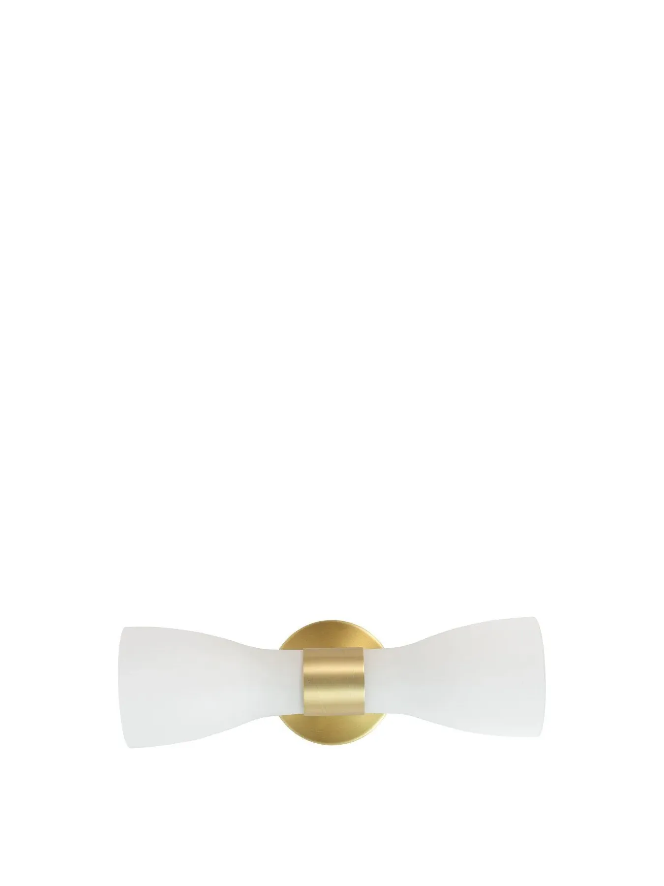 Double Wall Lamp - Gold, Brushed Brass