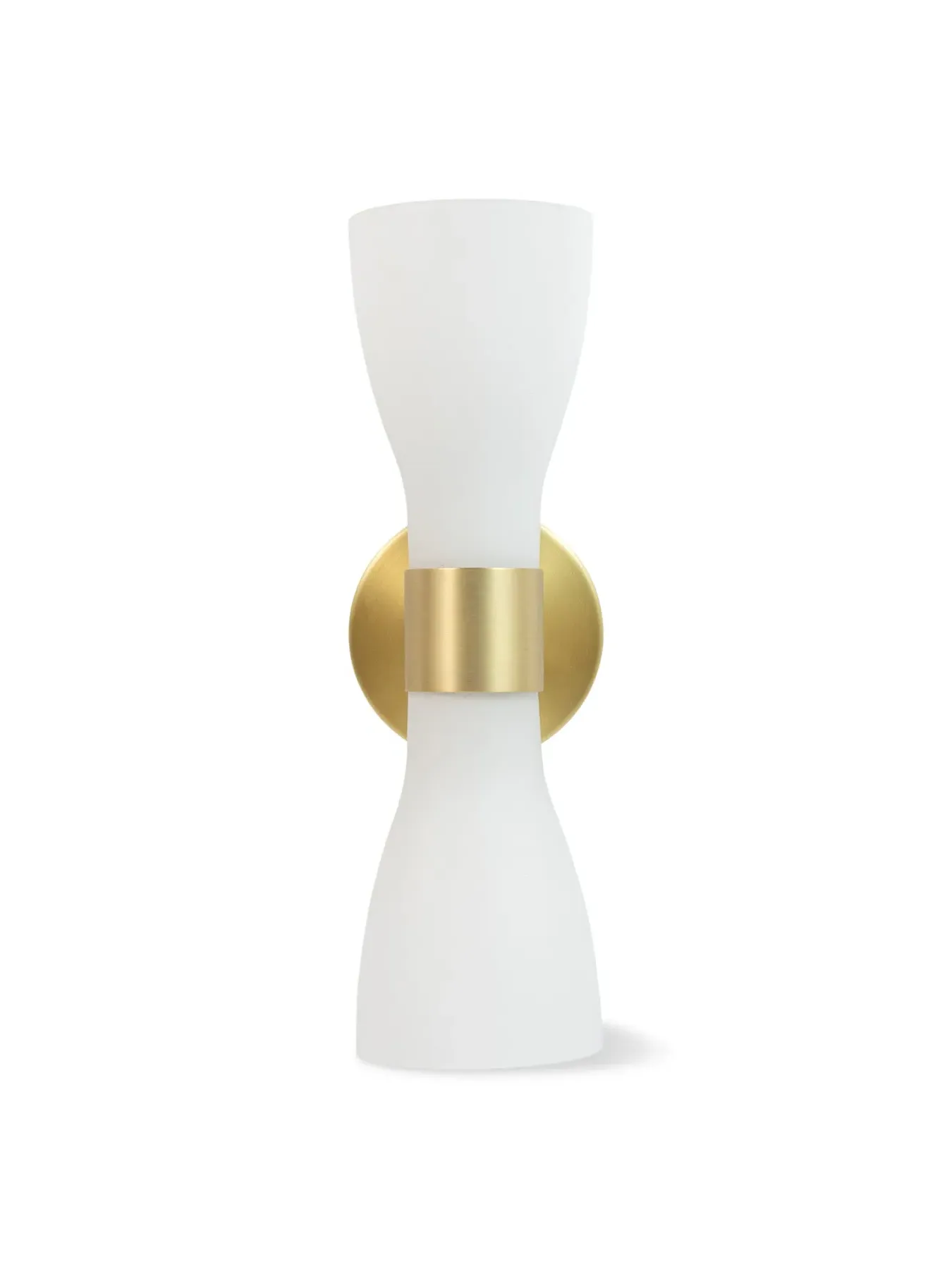 Double Wall Lamp - Gold, Brushed Brass image