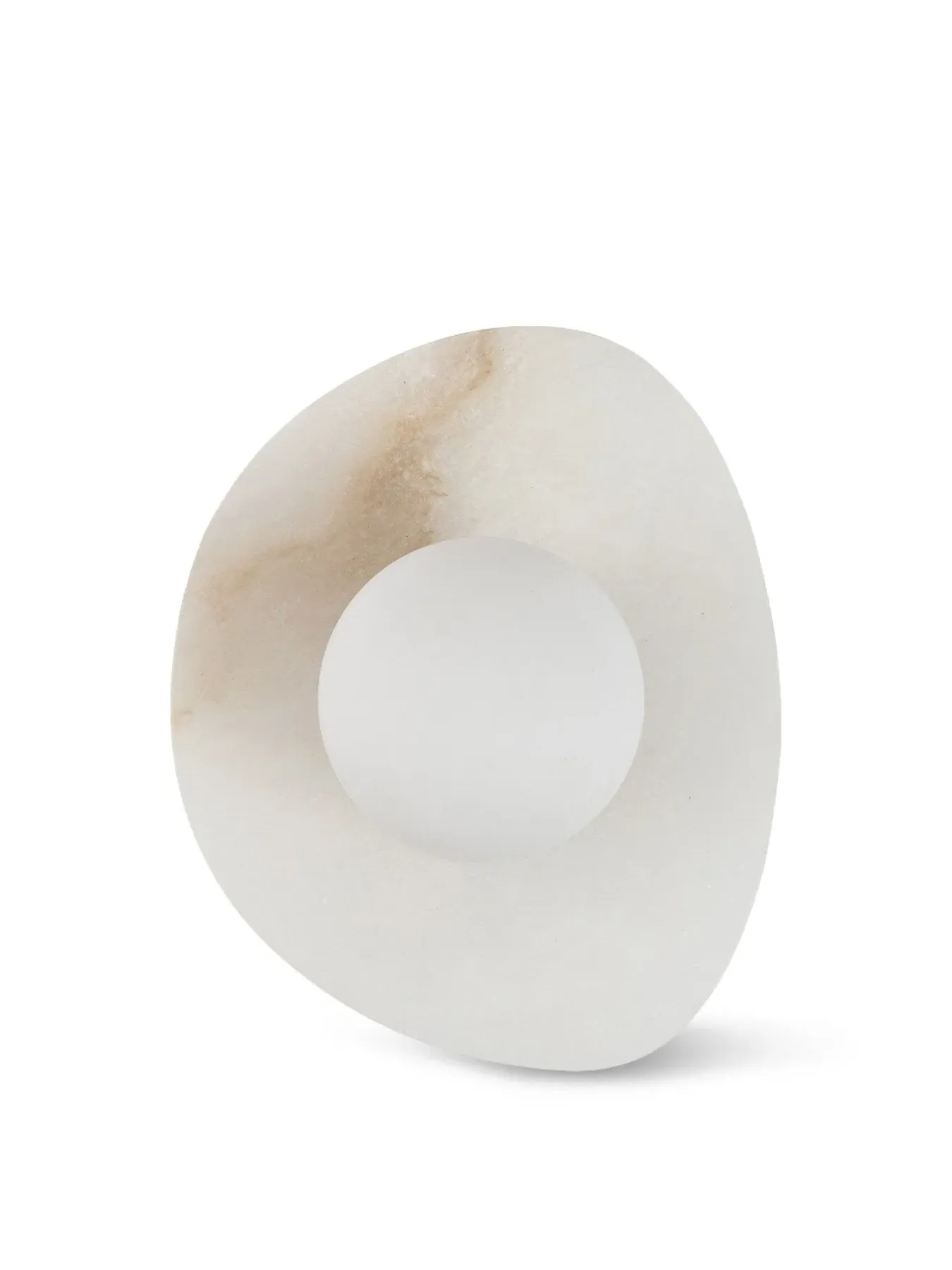Element Wall Light IP44 - White, Alabaster image