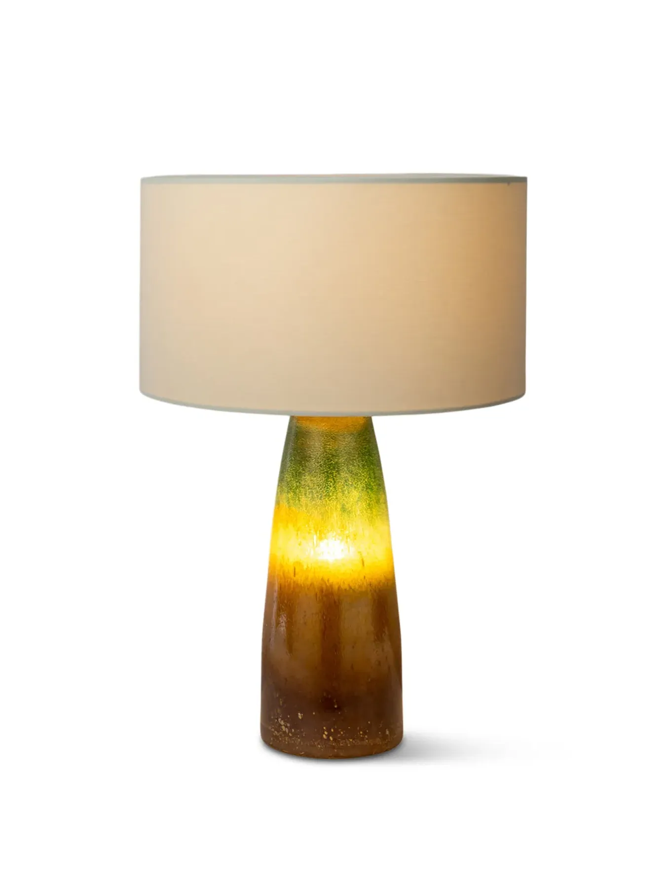 Glass Pendant Light - Green, Hand-Blown Glass image