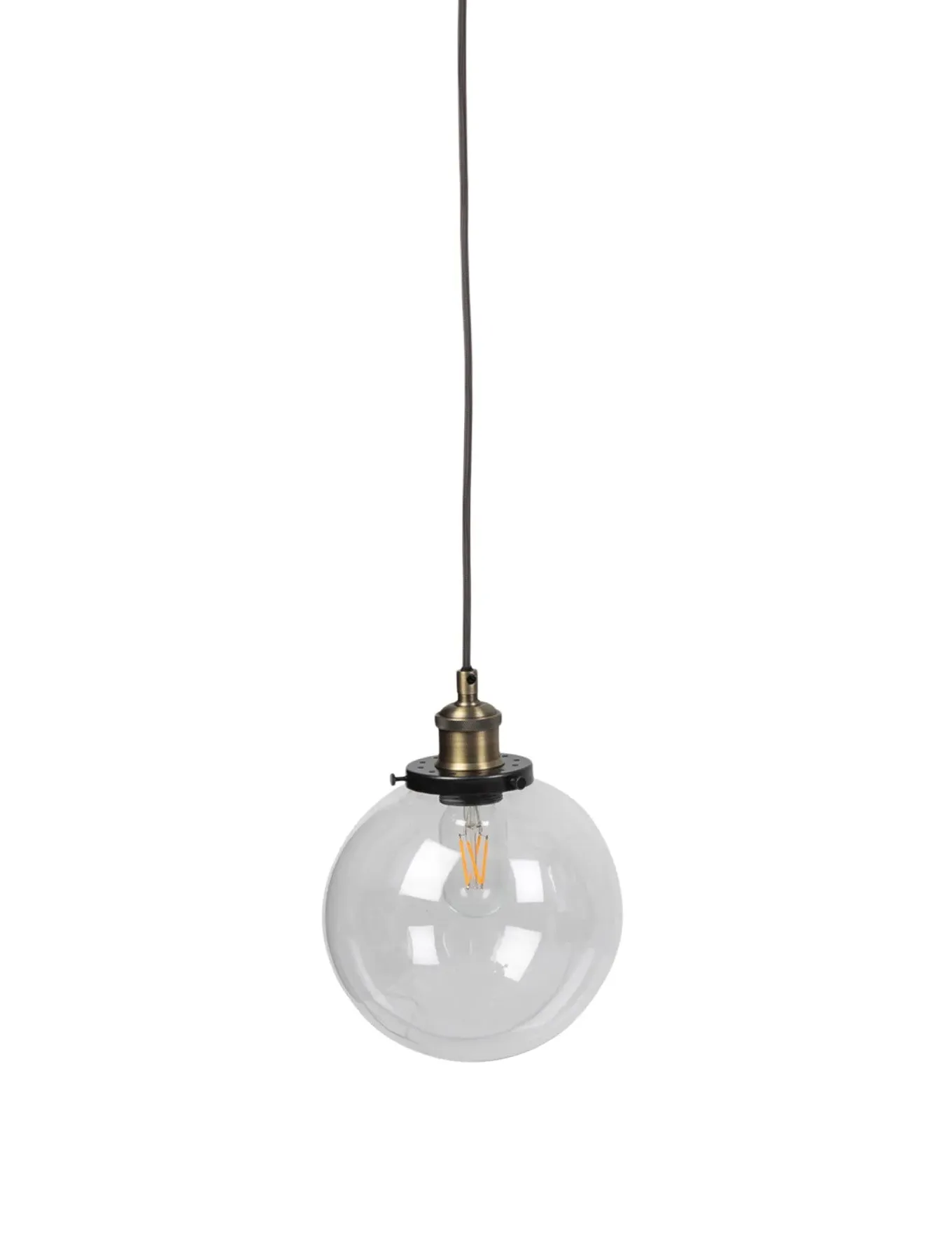 Globe Pendant Light - Nude, Glass image