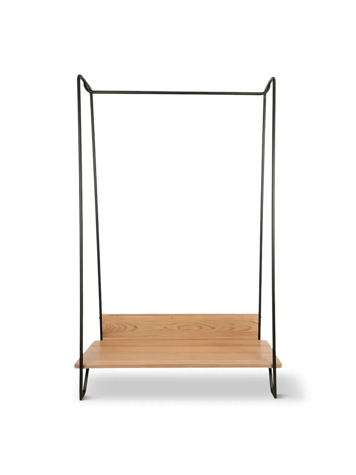 Hanging Rail with Storage - Brown, Oak image