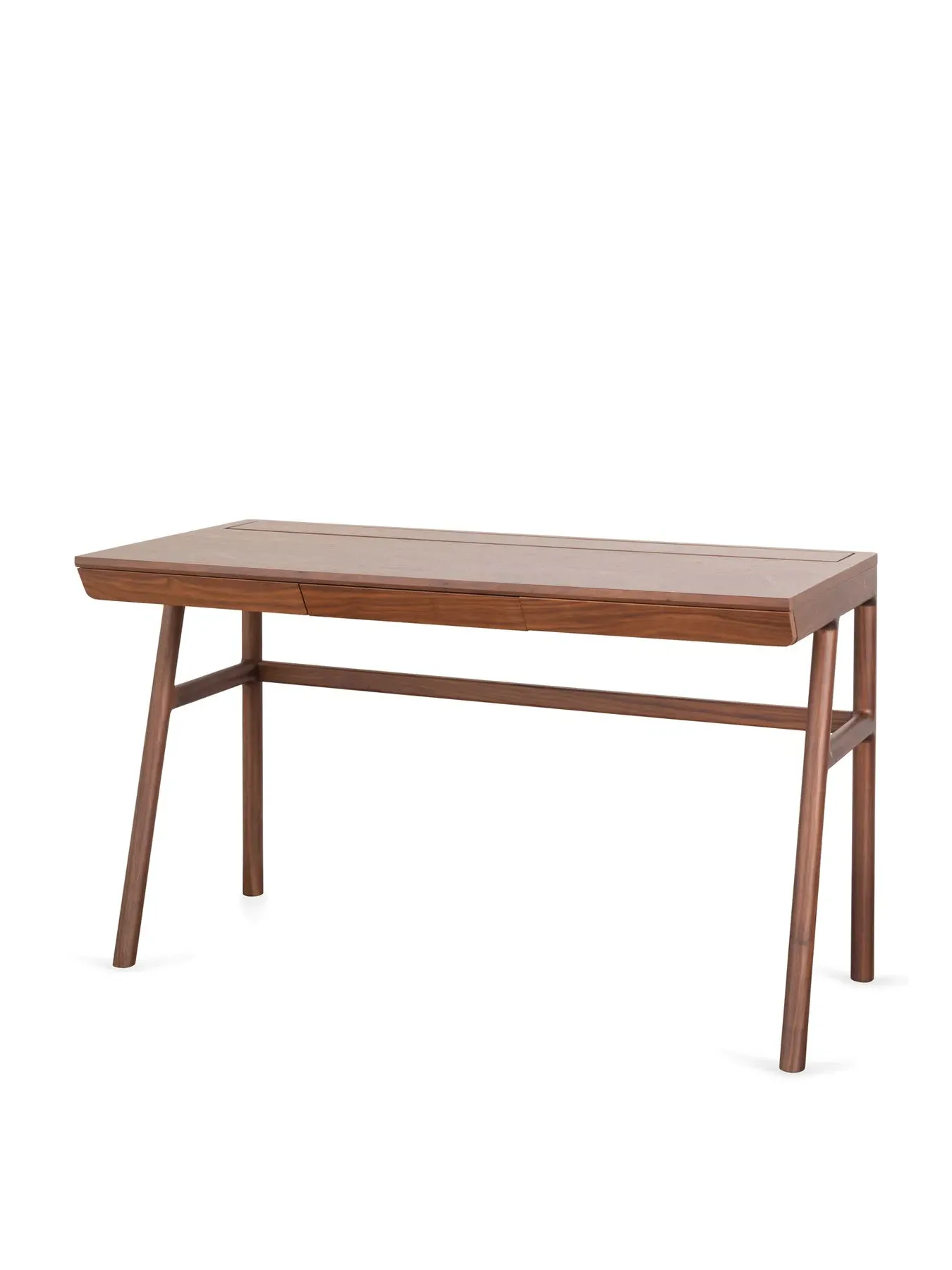 Henley Desk with Drawers - Walnut, Solid Wood