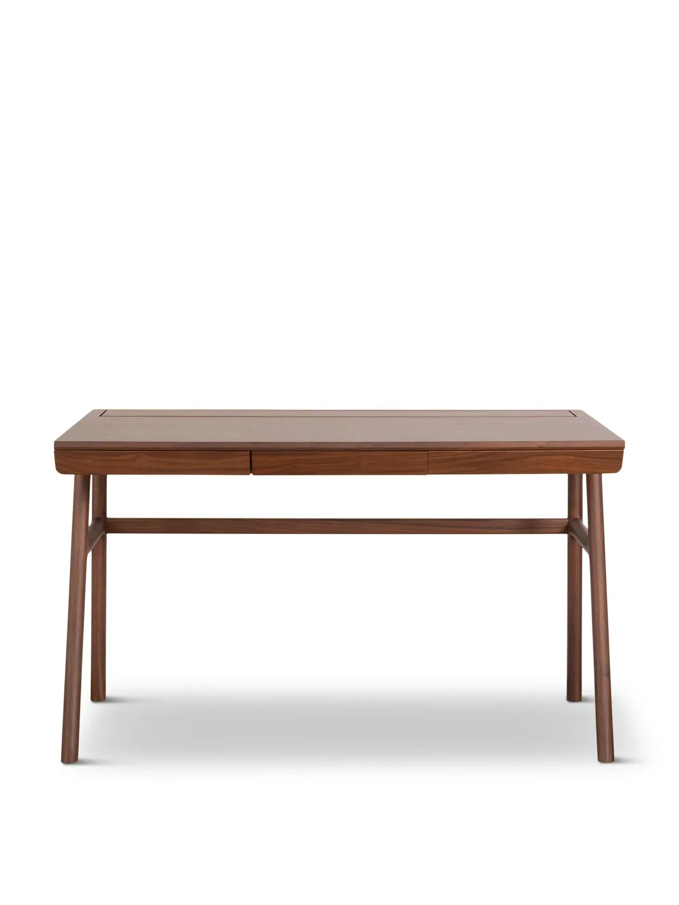 Henley Desk with Drawers - Walnut, Solid Wood image