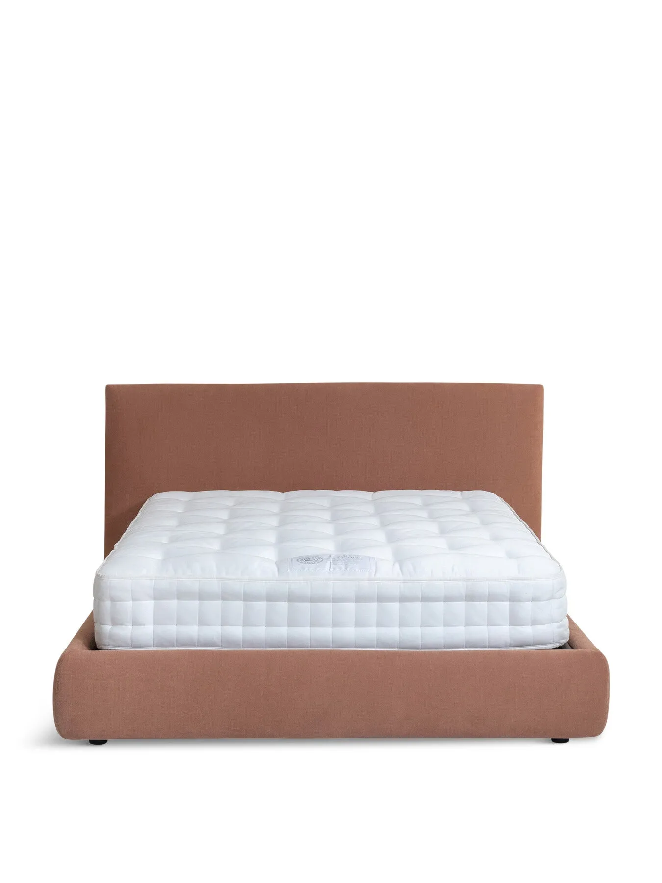 King Size Storage Bed - Tan, Cotton image