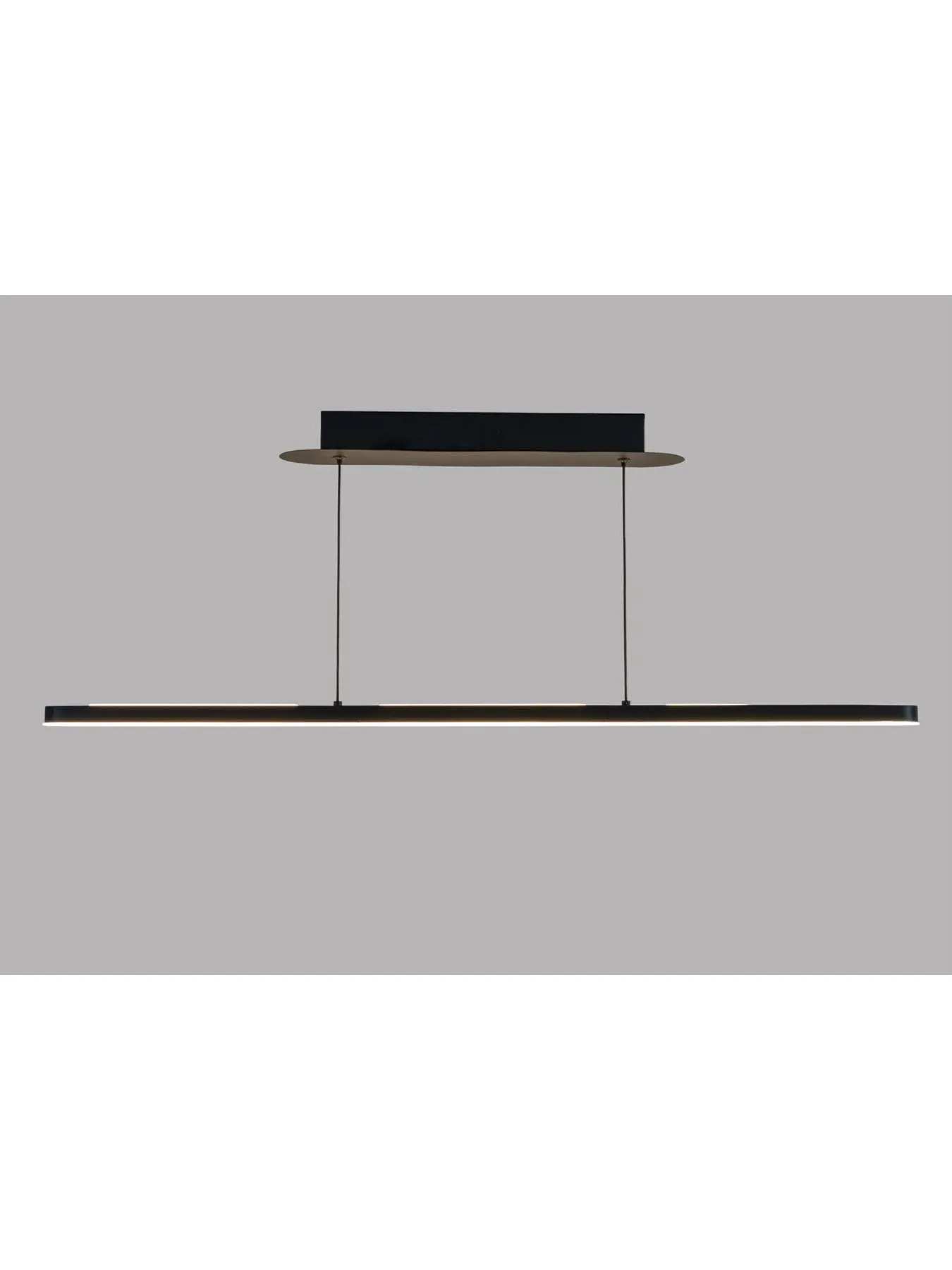 Linear LED Ceiling Pendant - Black