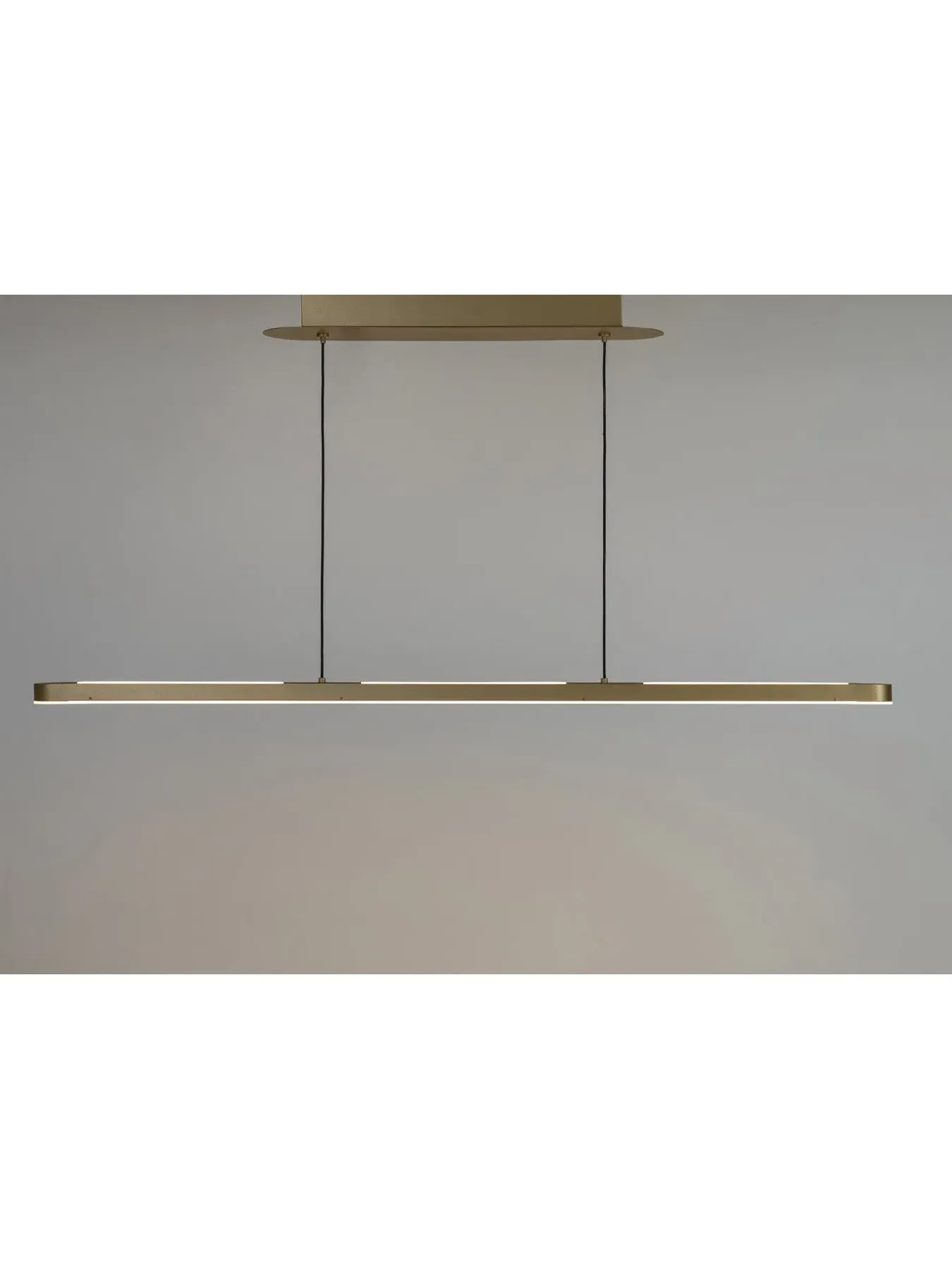 Linear LED Ceiling Pendant - Gold