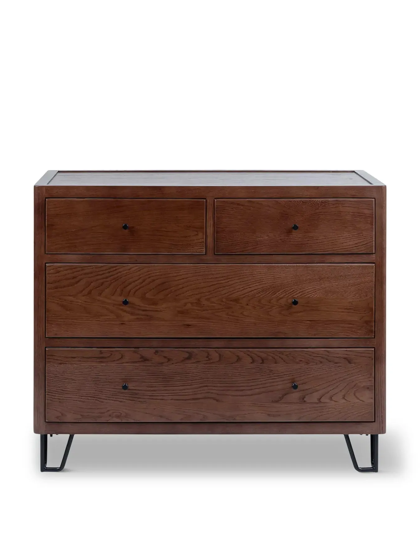 Low Chest with Storage - Brown, Dark Wood image