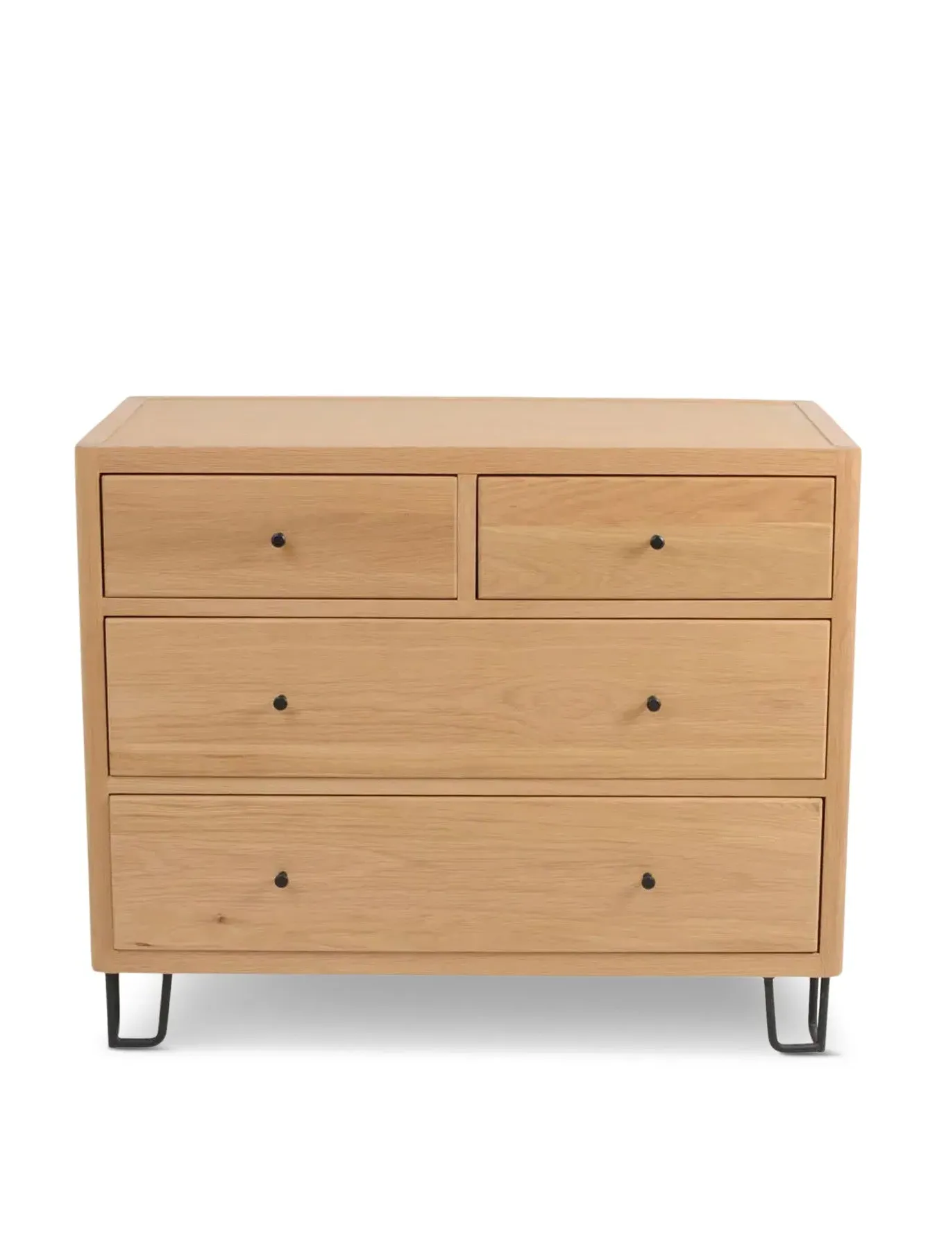 Low Chest with Storage - Brown, Oak image