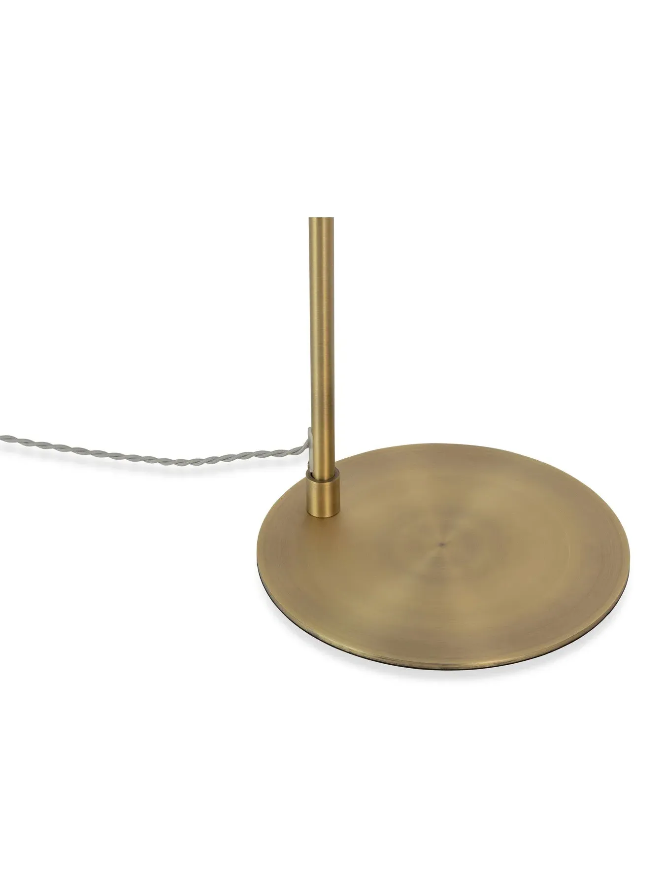 Monroe Floor Lamp - White, Porcelain