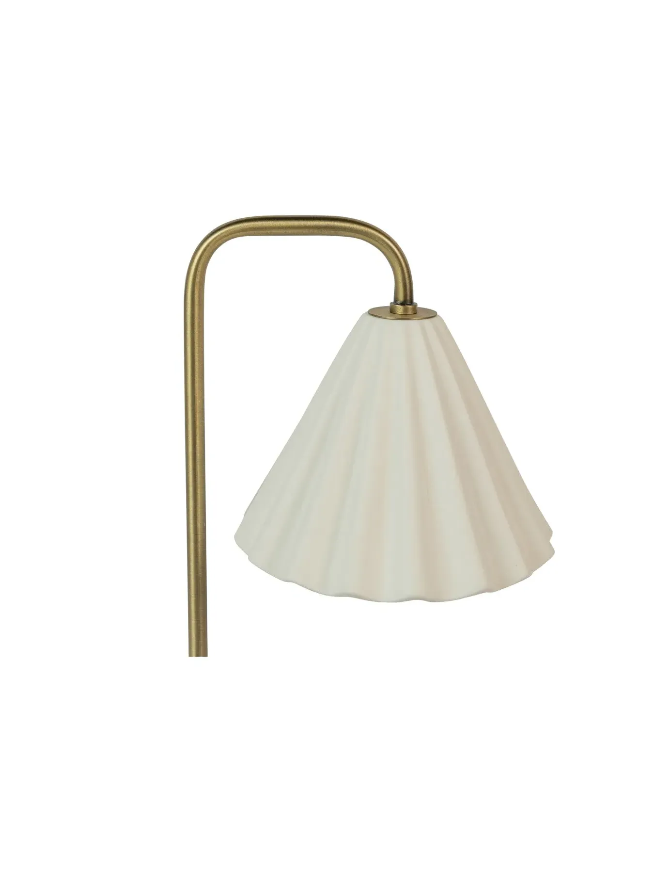 Monroe Table Lamp - White, Porcelain