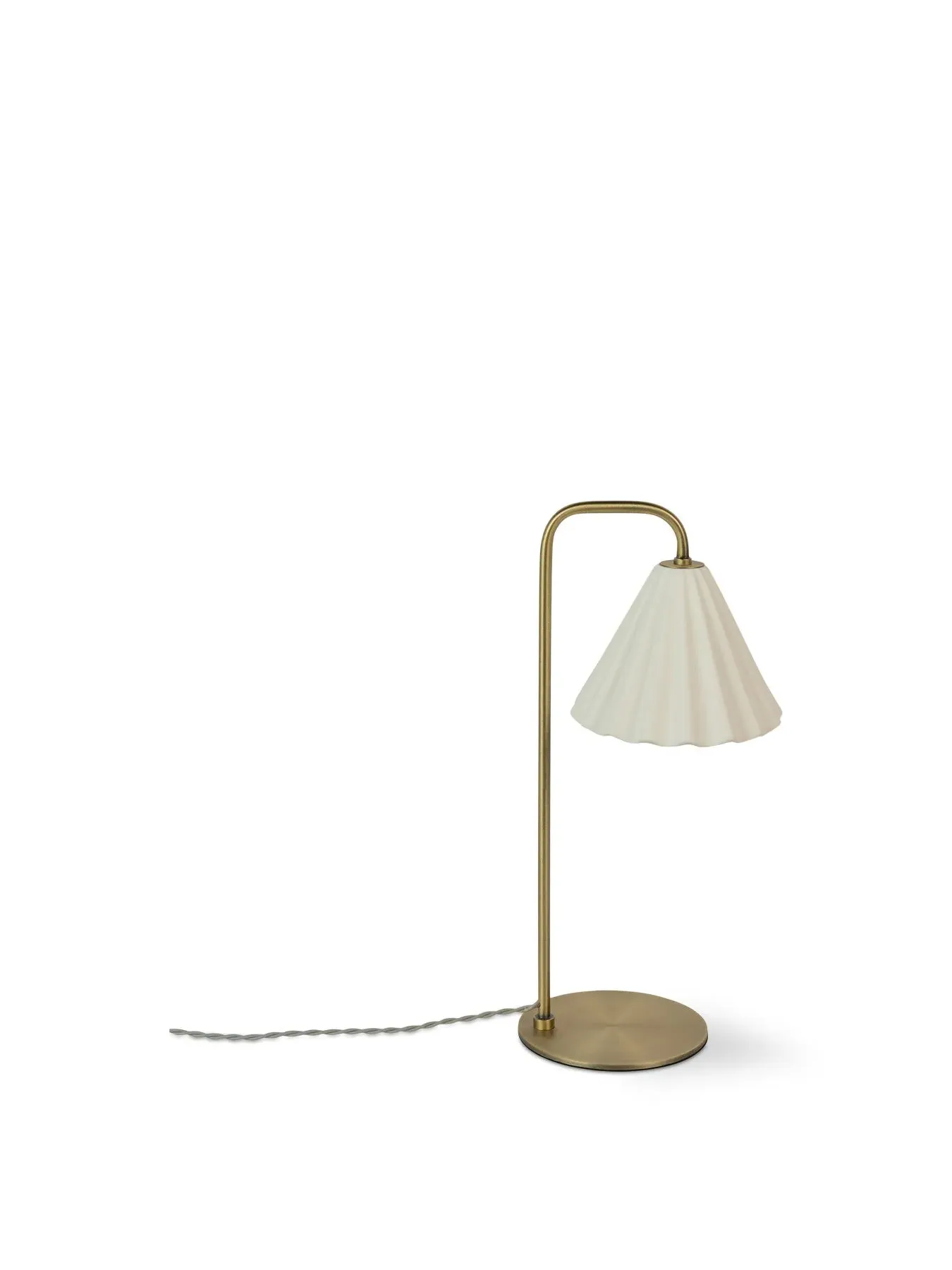 Monroe Table Lamp - White, Porcelain image