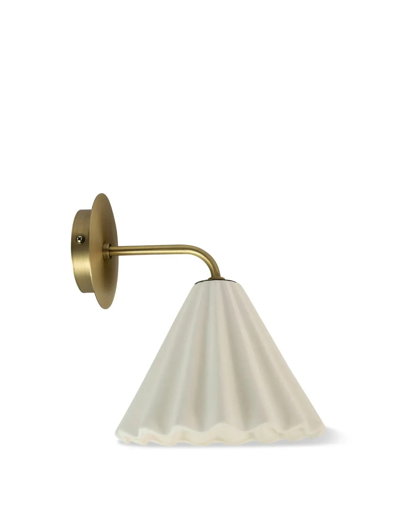 Monroe Wall Light - White, Porcelain image