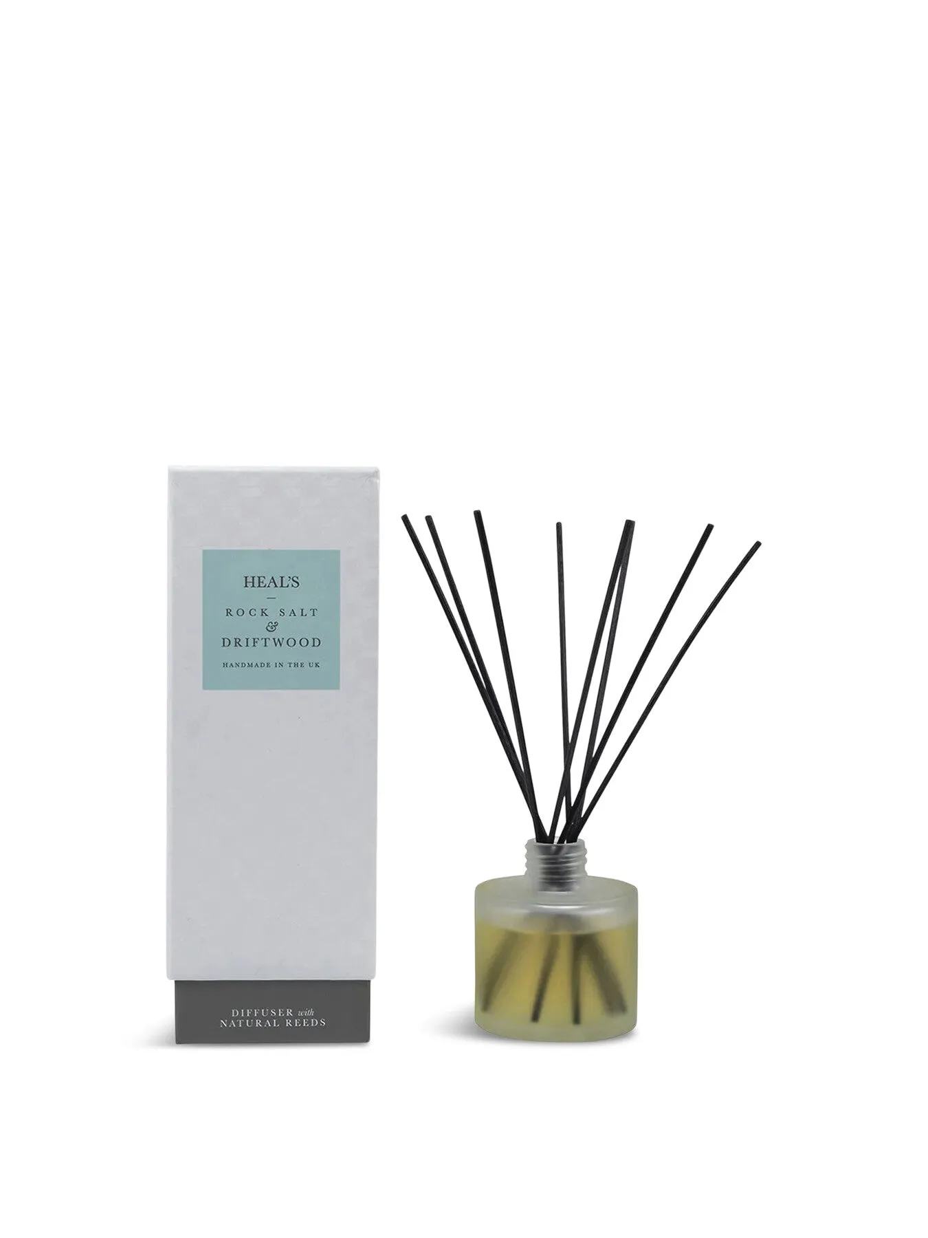 Natural Reed Diffuser - White, Rock Salt Driftwood image