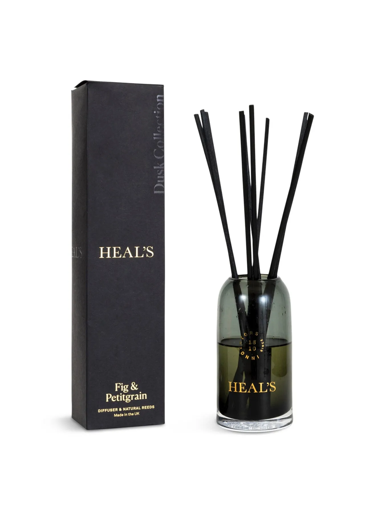 Reed Diffuser Petitgrain & Fig - Grey image