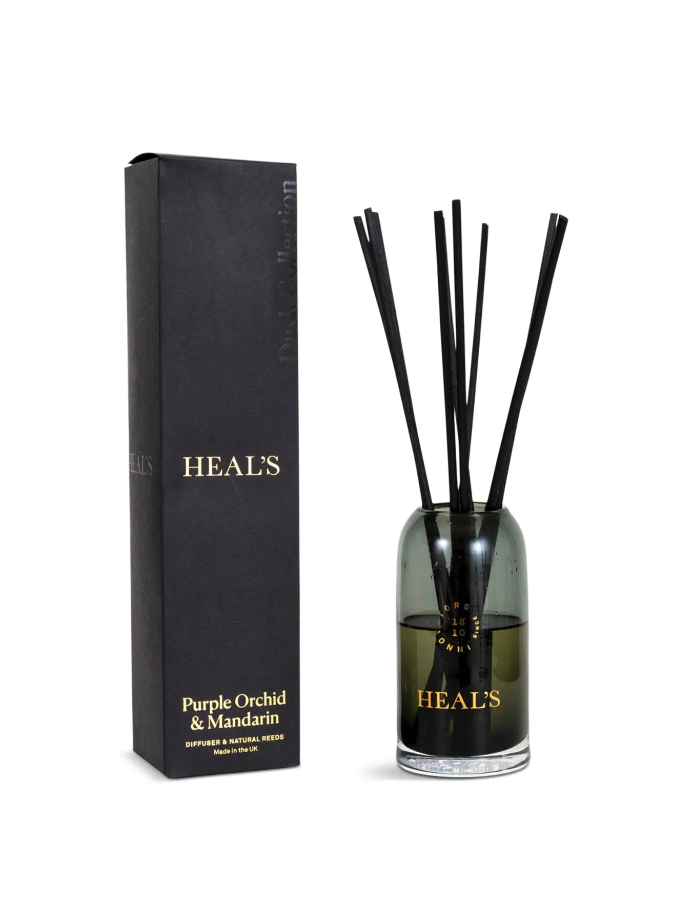 Reed Diffuser Purple Orchid & Mandarin - Grey image