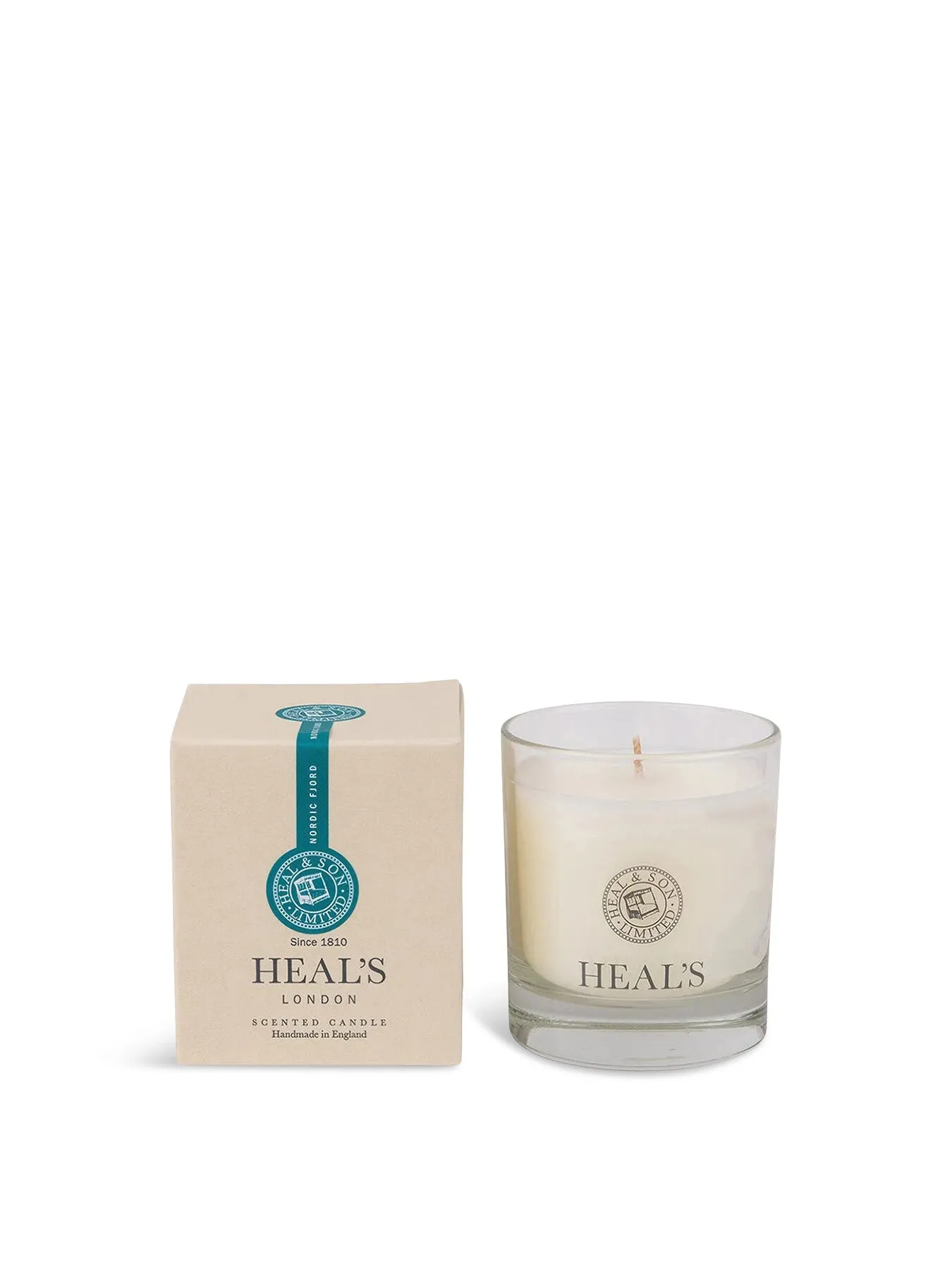 Scented Glass Candle - Green image