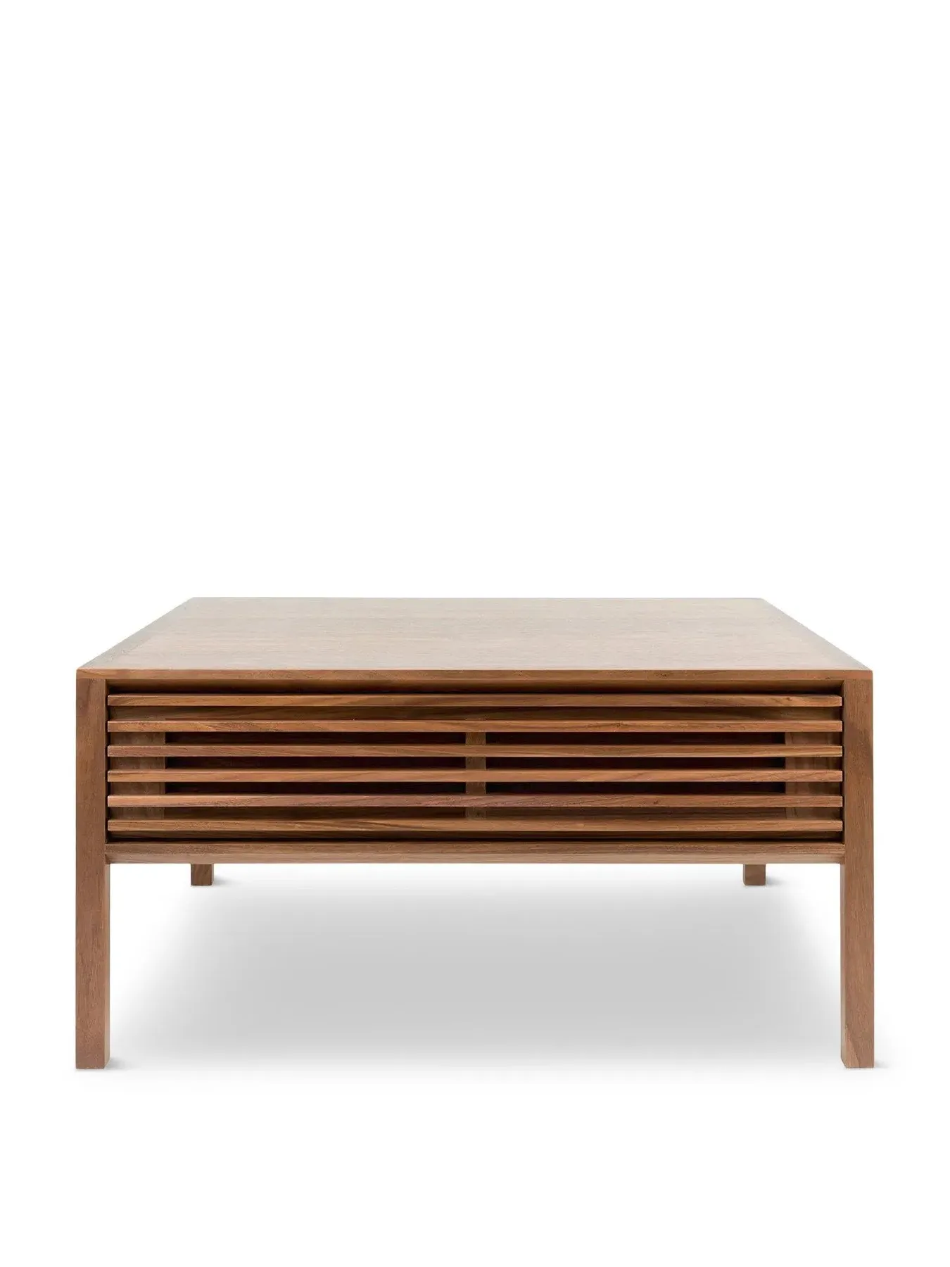 Square Coffee Table - Brown, Walnut image