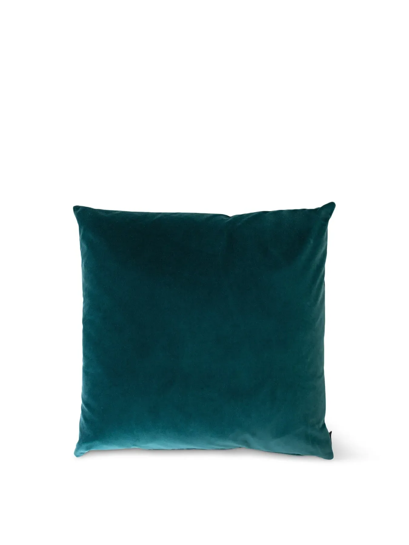 Square Velvet Cushion - Blue, Cotton image
