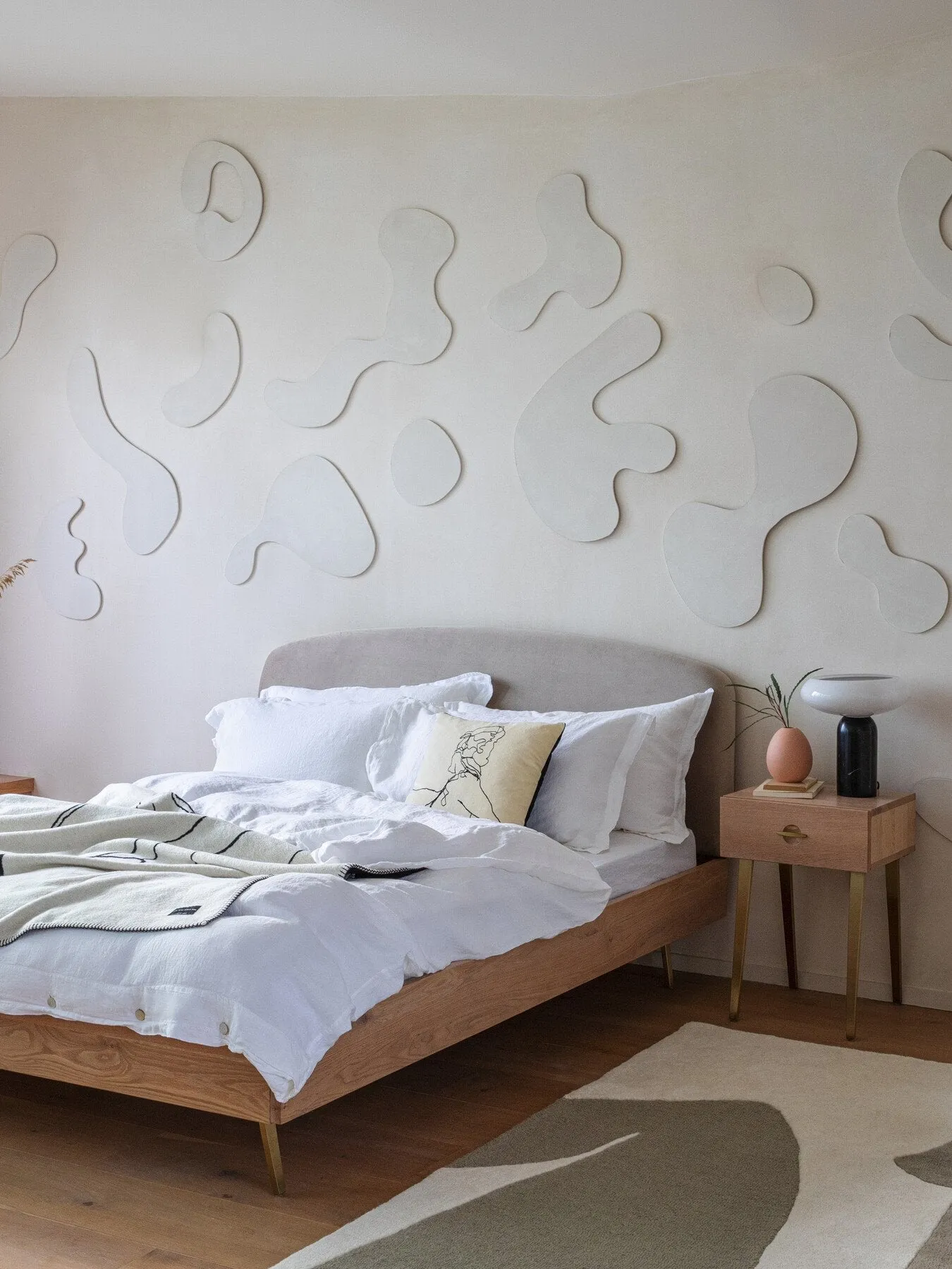 Super King Duvet Set - White, Washed Linen