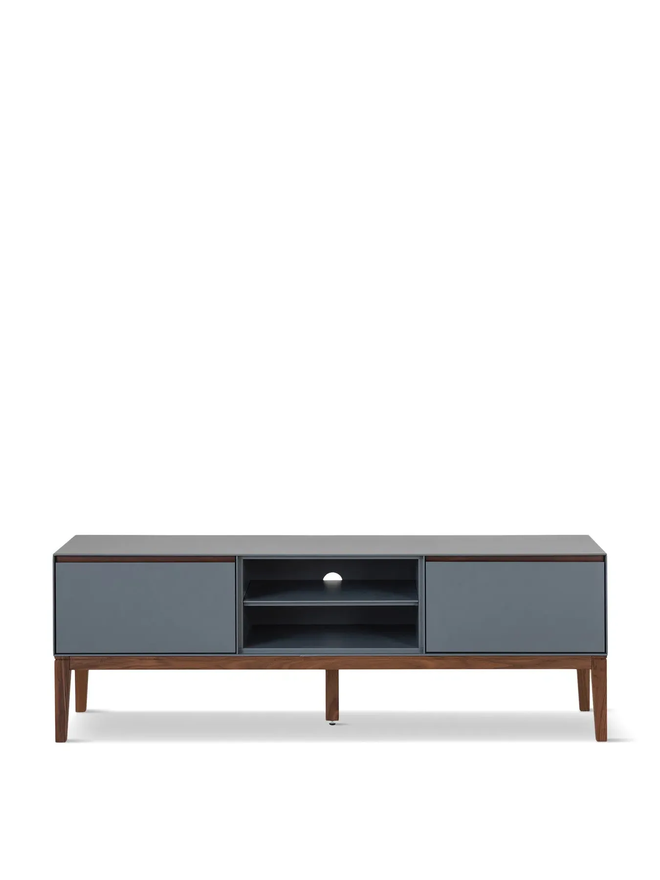 TV Unit with Storage - Grey image