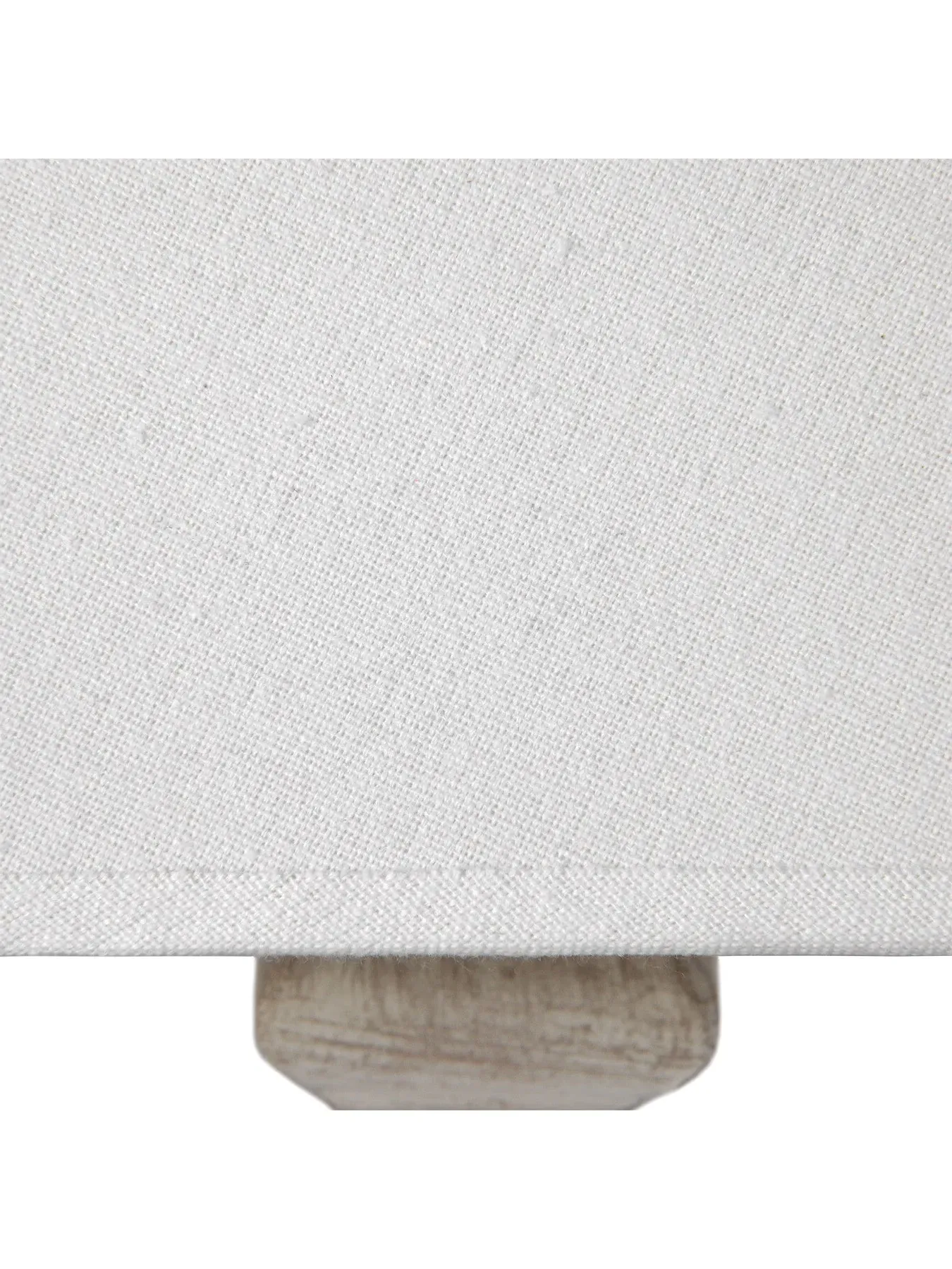 Table Lamp with Wooden Base - Linen Shade