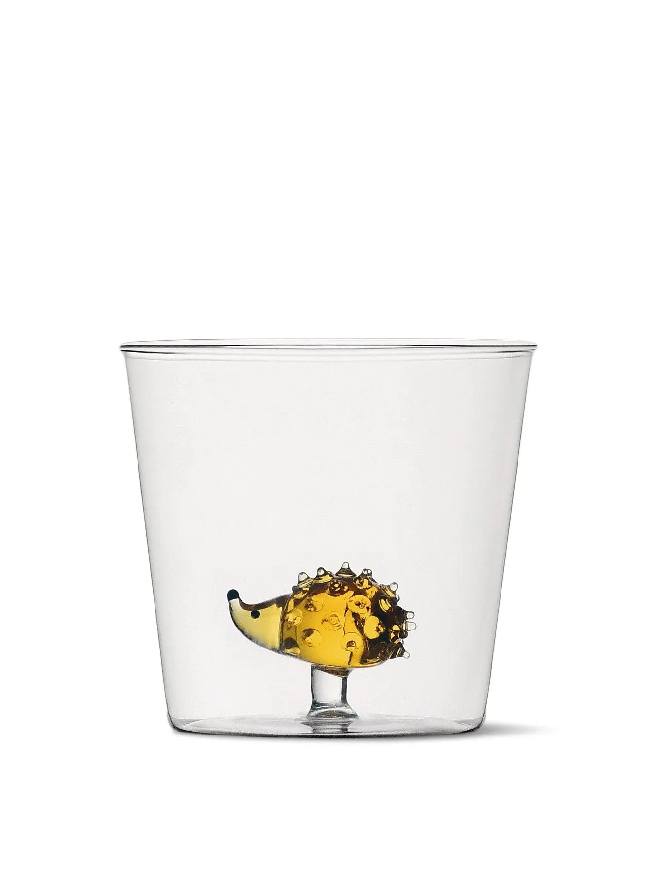 Hedgehog Tumbler Glass - Clear image