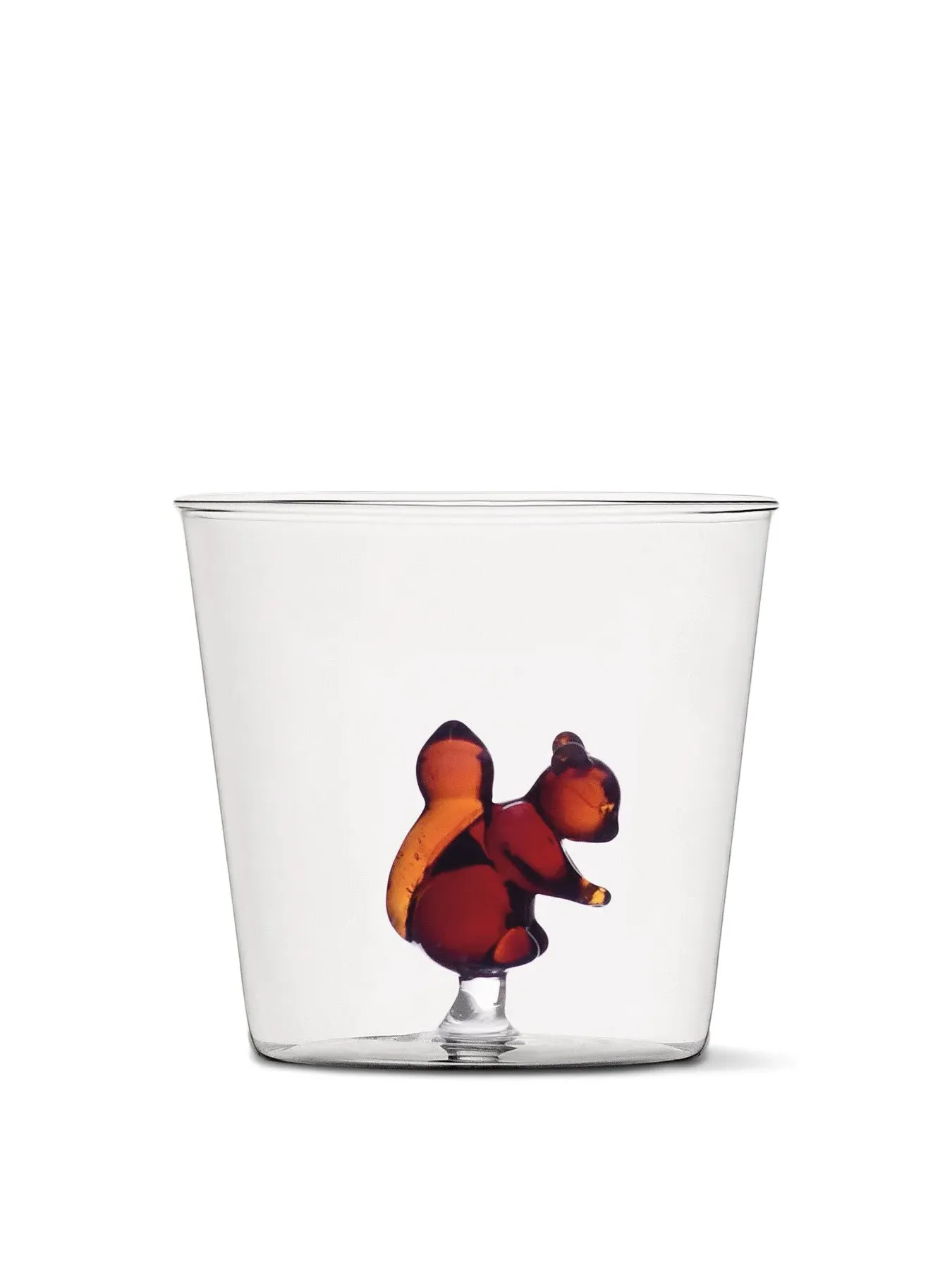 Squirrel Tumbler Glass - Clear image