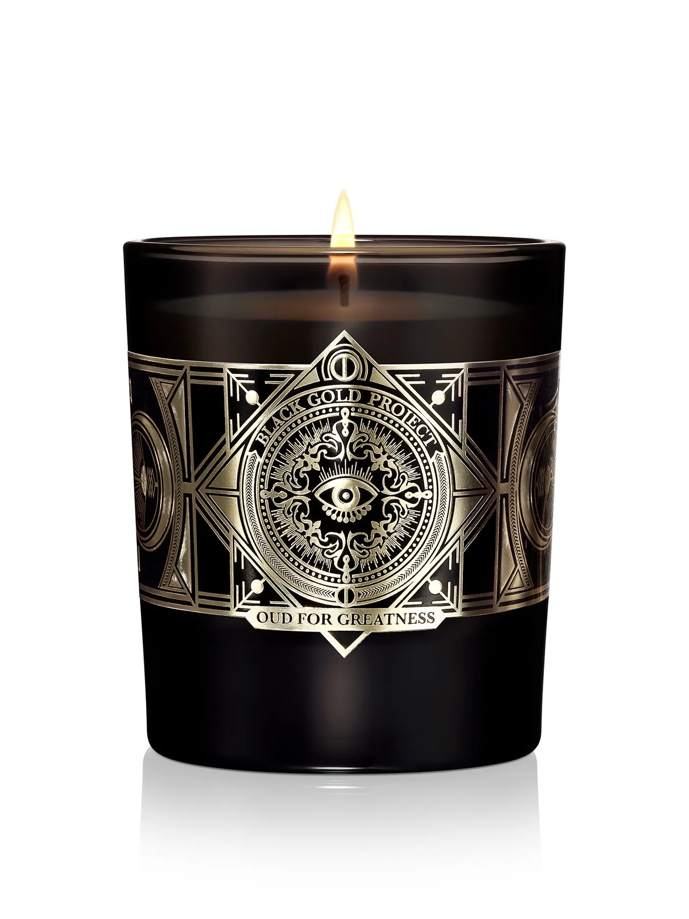 180g Scented Candle - Oud Fragrance, Wax