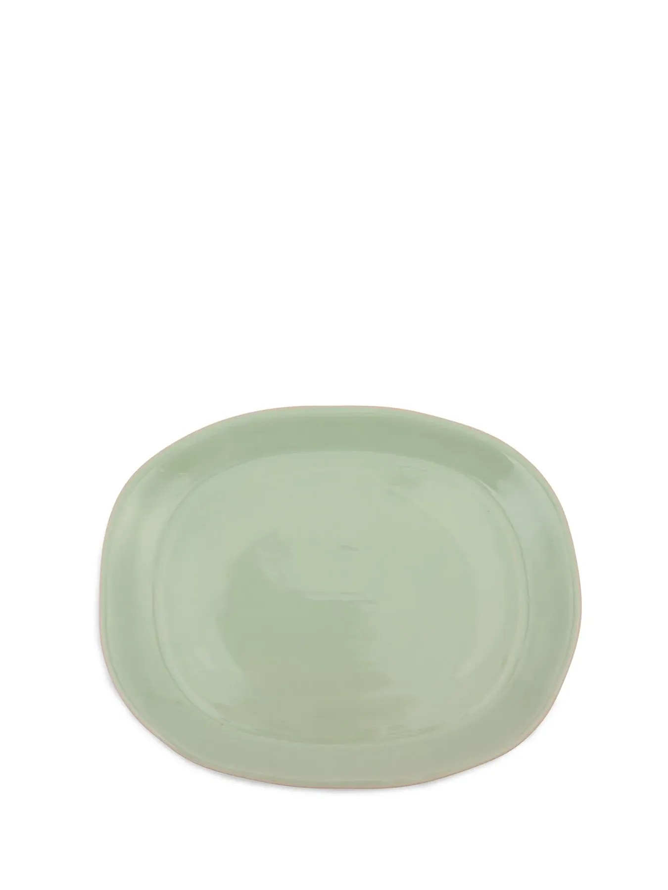Large Feast Platter - Green, Ceramic