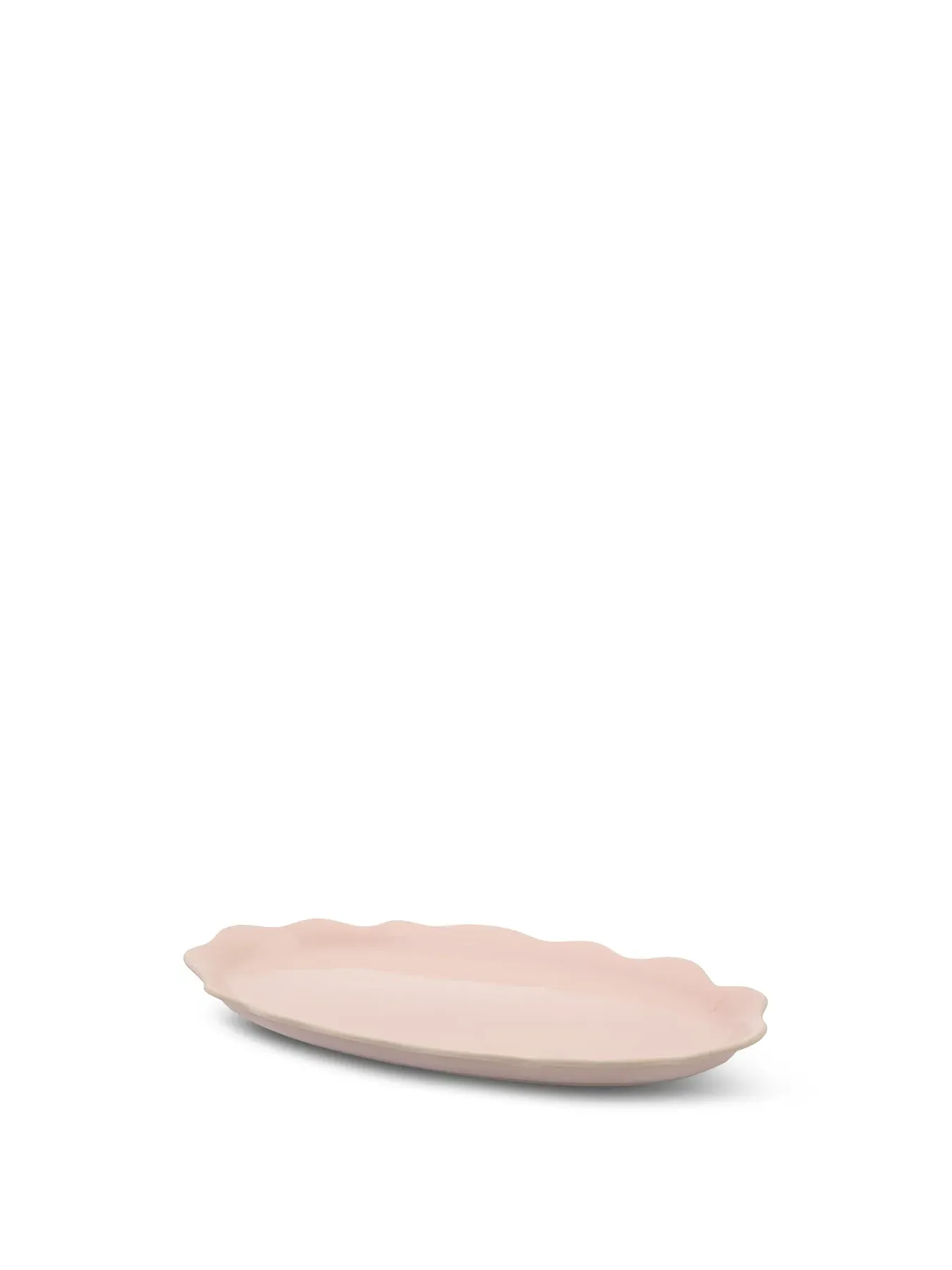 Oval Serving Platter - Pink image
