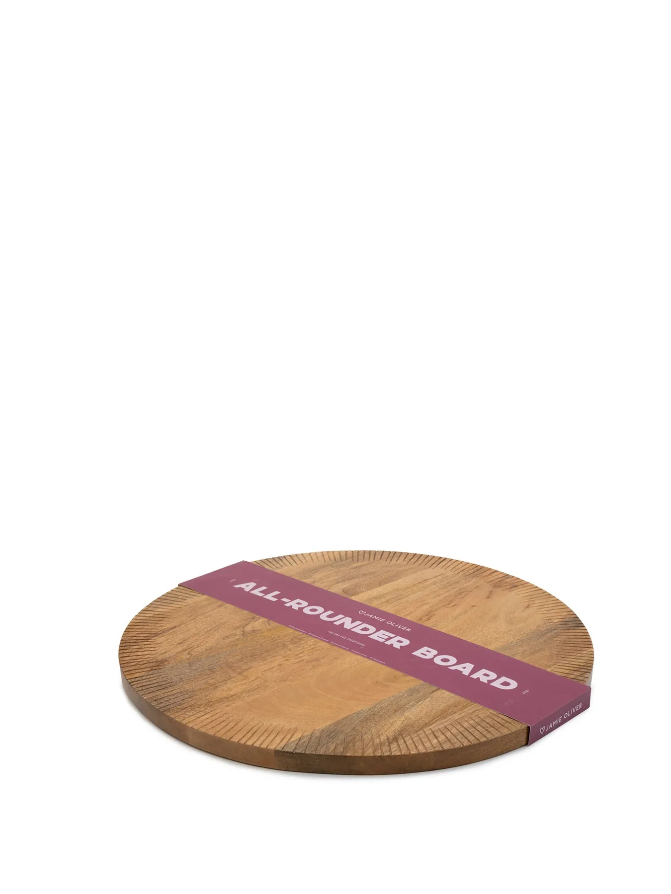 Round Serving Board - Brown, Mango Wood