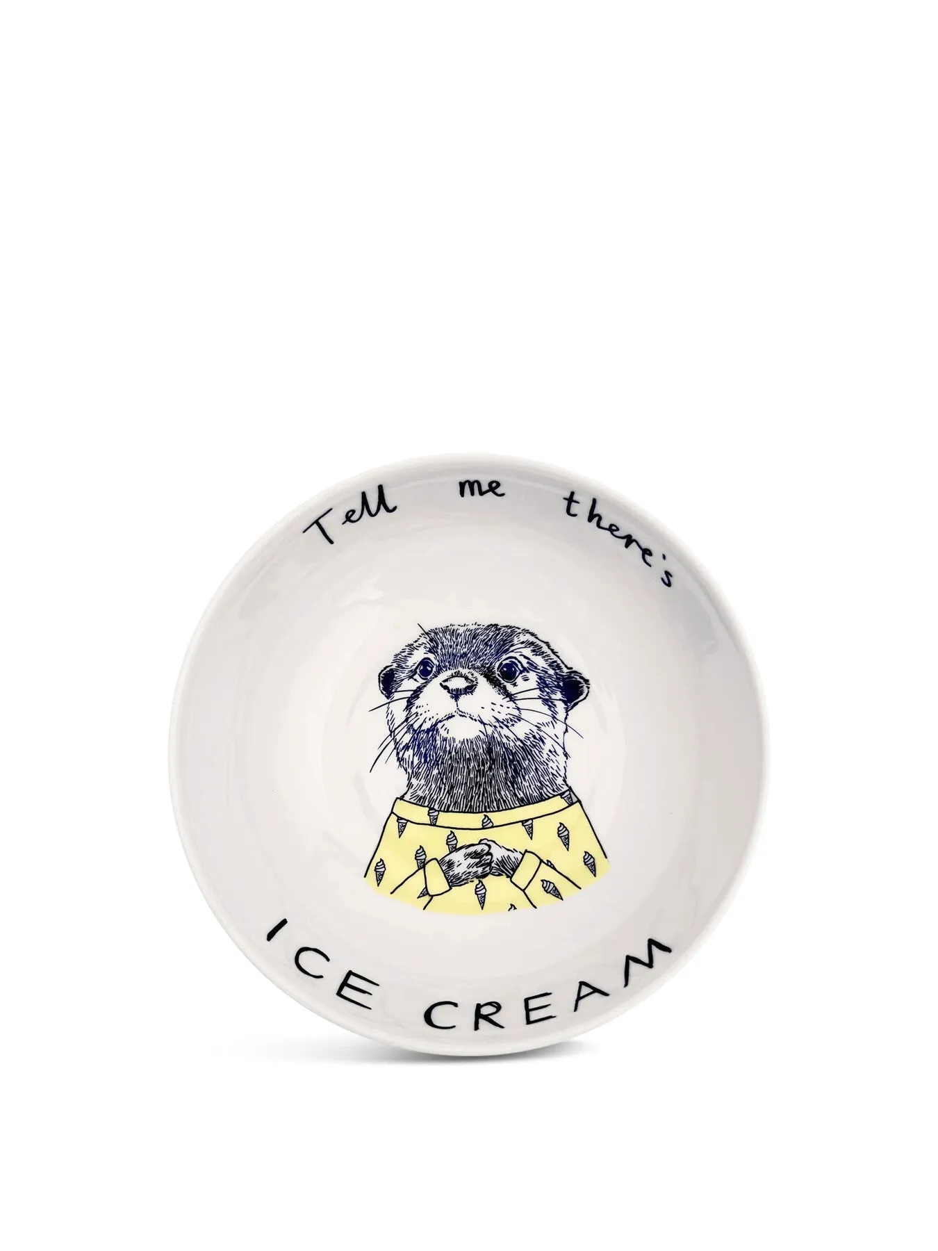 Otter Design Bowl - Ceramic image
