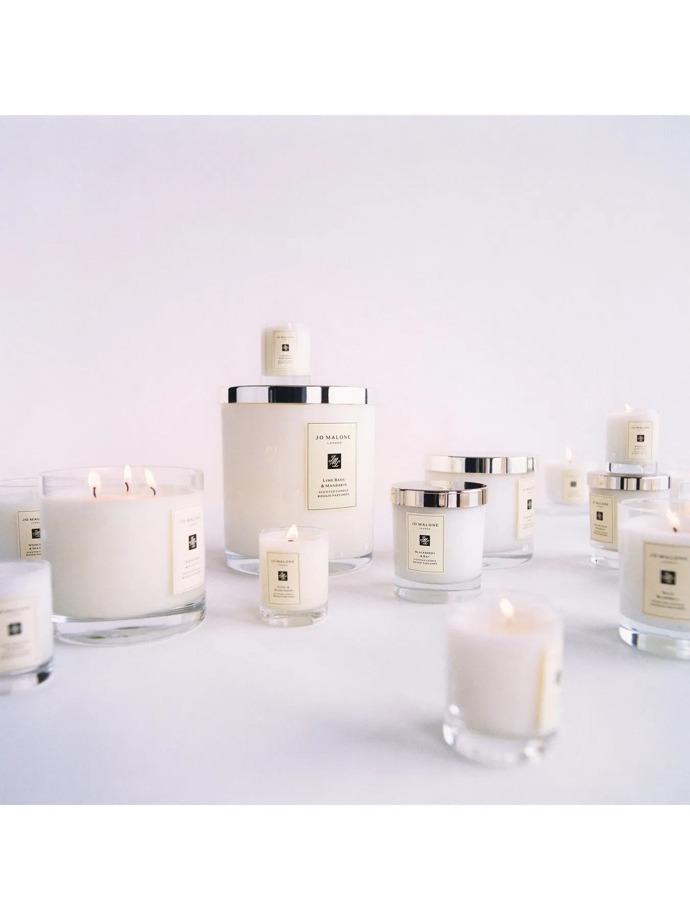 Large Luxury Candle - Lime Basil & Mandarin