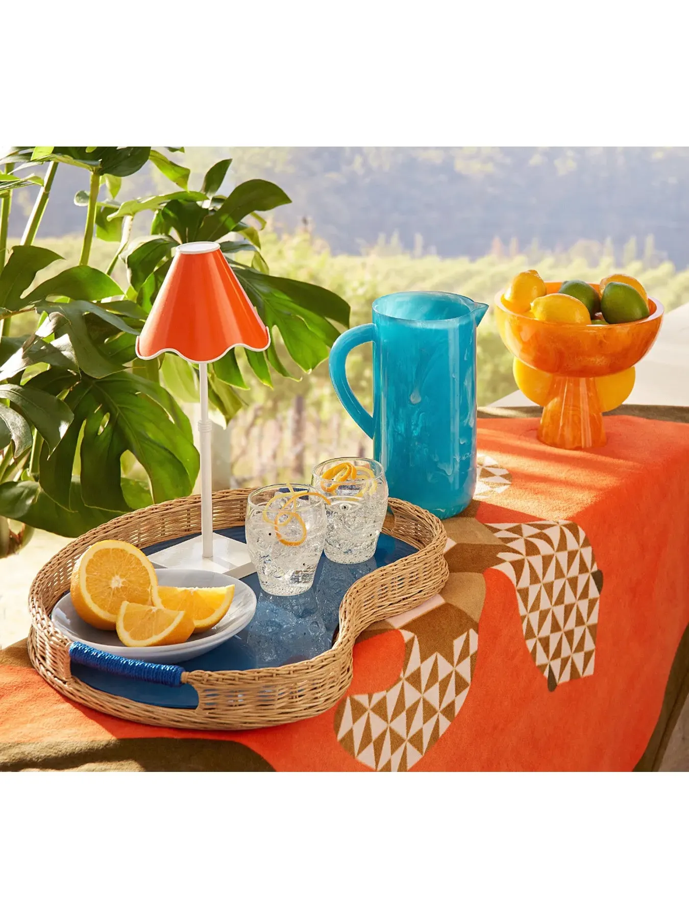 4-Piece Cocktail Glass Set - Clear, Hand Blown