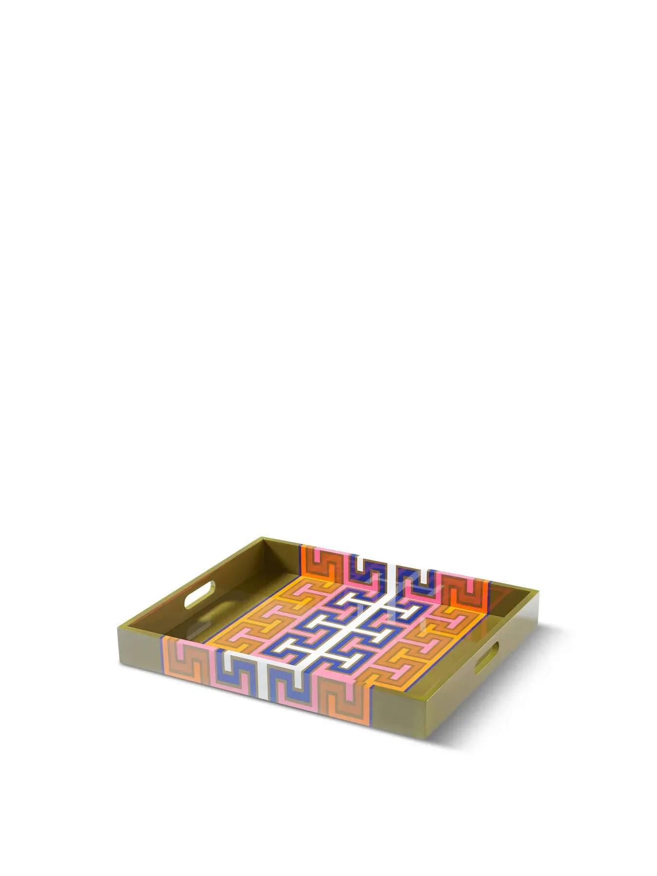 Decorative Tray with High-Gloss Finish - Multi image